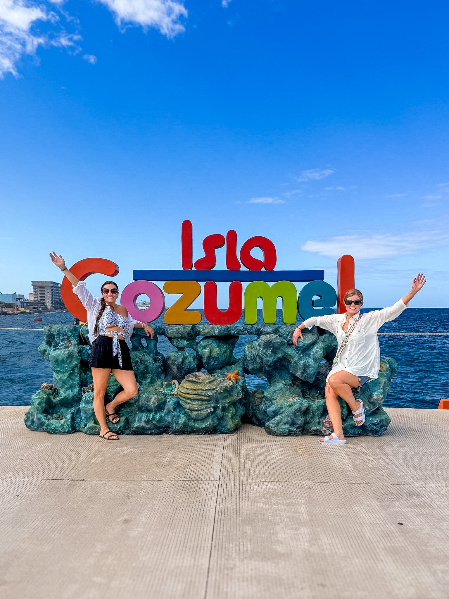 things to do near the Cozumel cruise port Punta Langosta port area