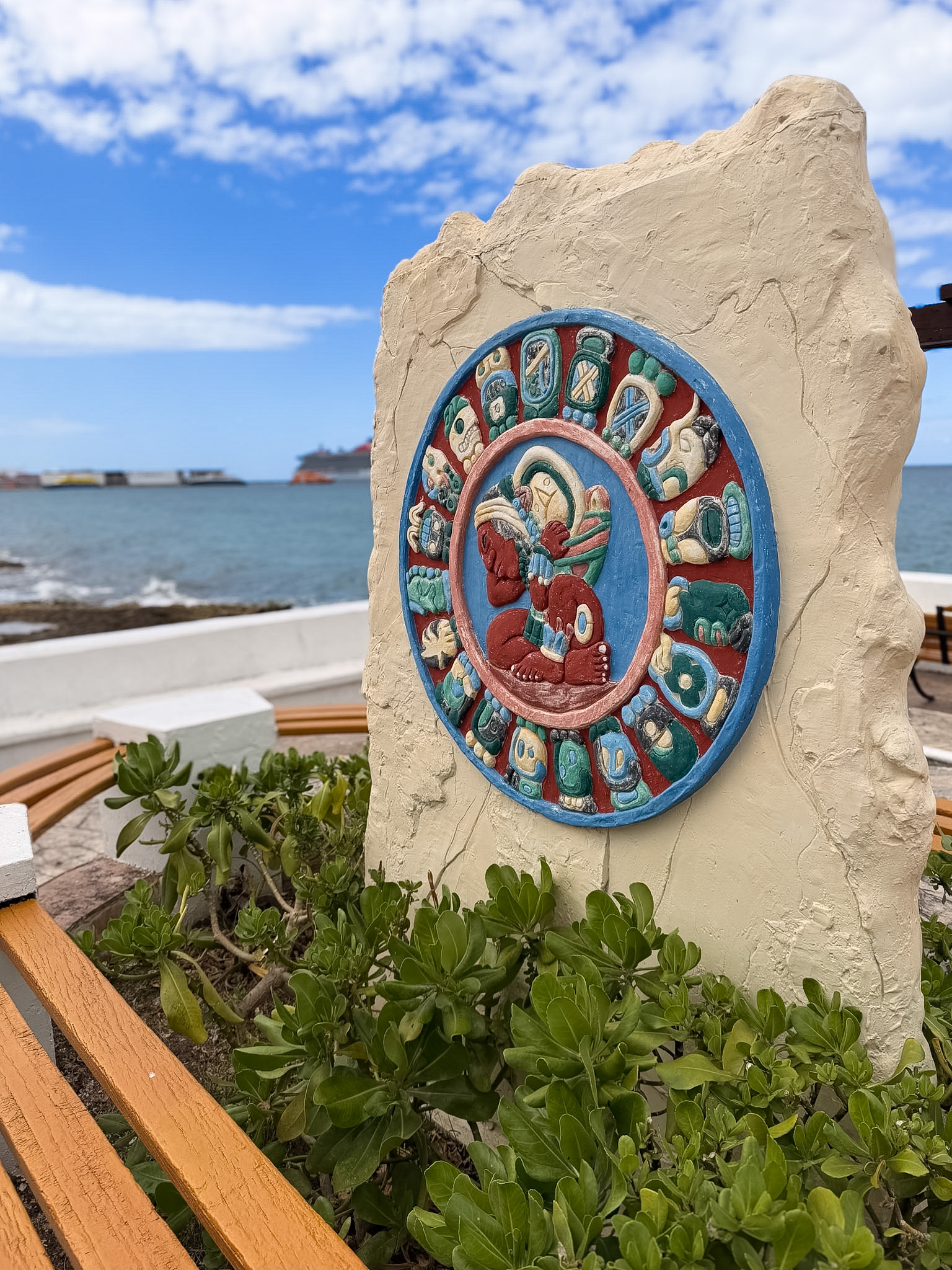 Cozumel cruise port itinerary Punta Langosta waterfront walk