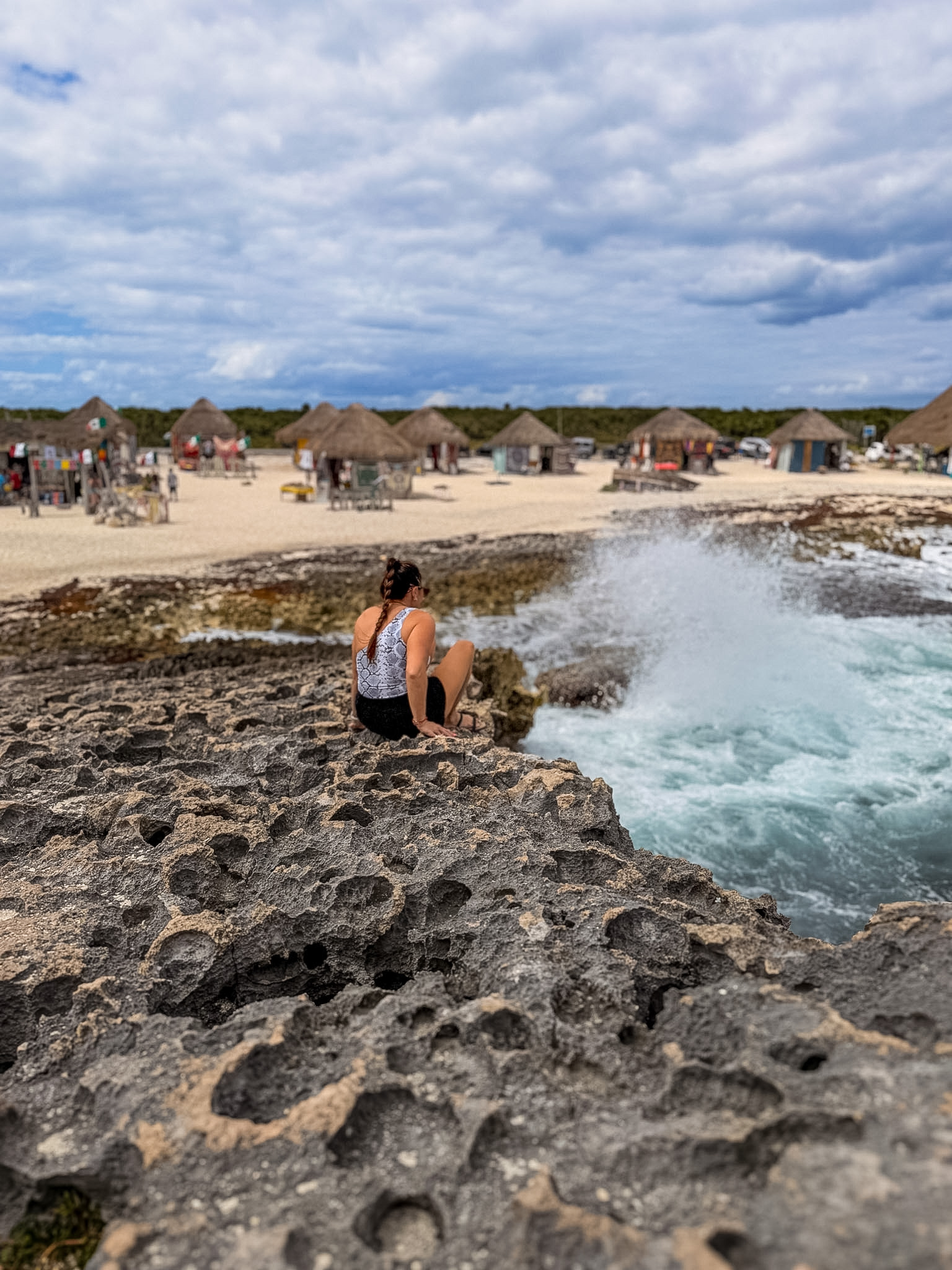 Cozumel cruise port itinerary El Mirador rock arch view