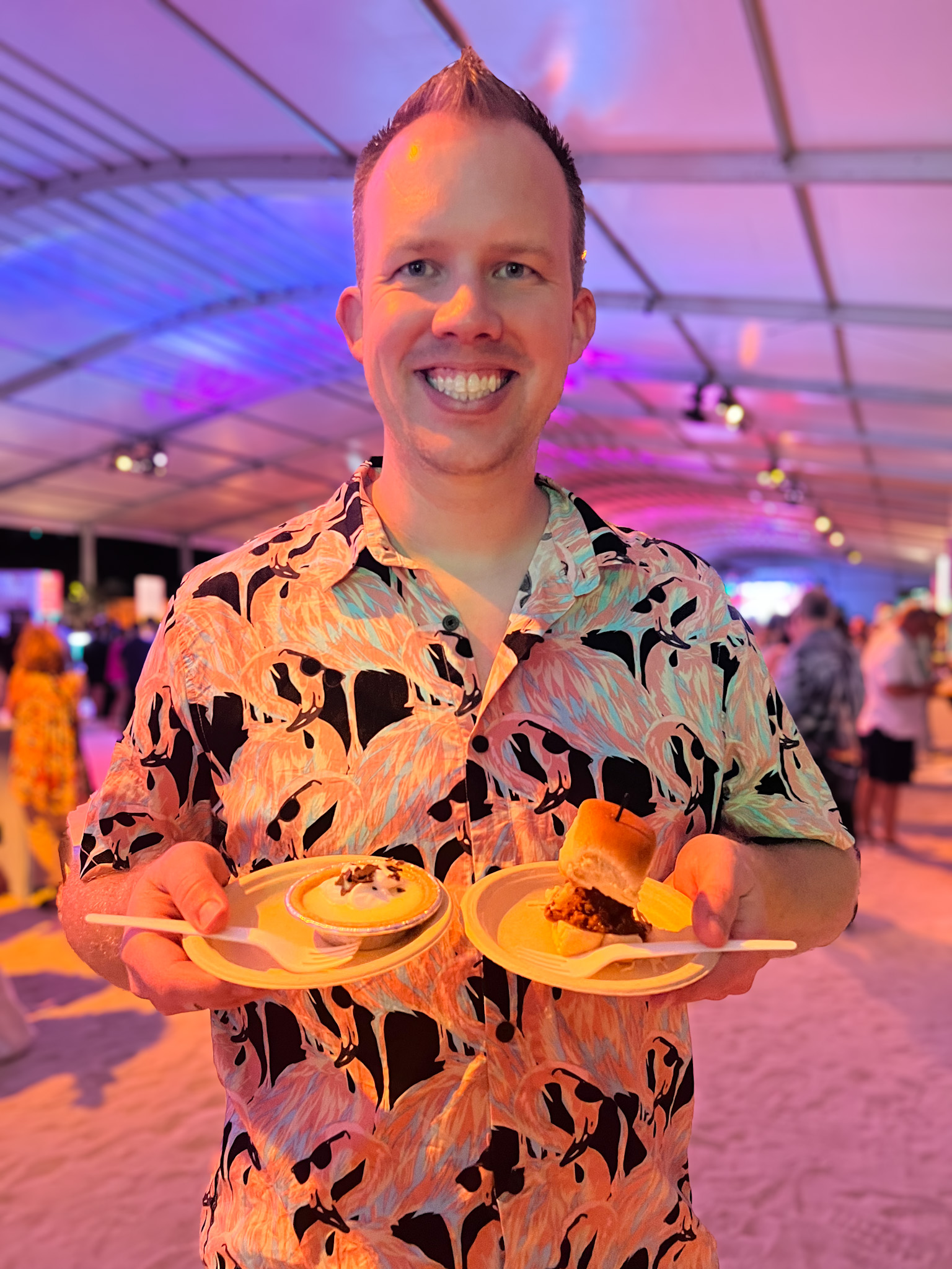 South Beach Wine & Food Festival oceanfront food festival tents