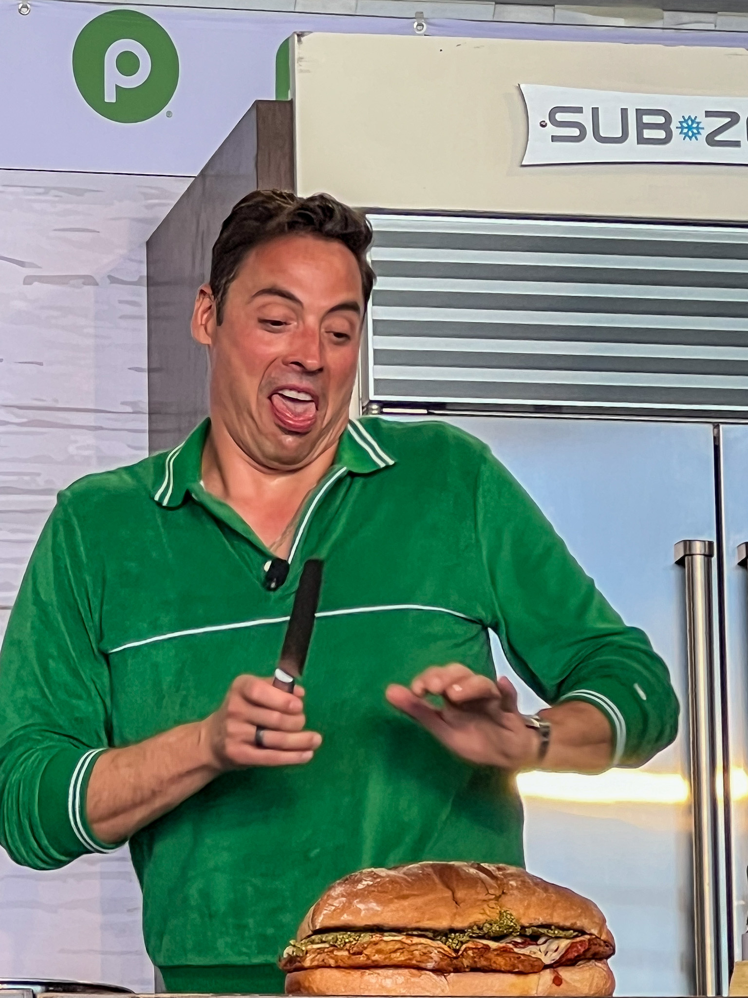 South Beach Wine & Food Festival chef cooking demonstration stage