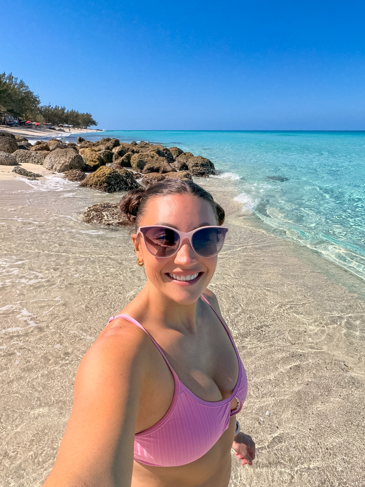 one day in Bimini Radio Beach sunset view