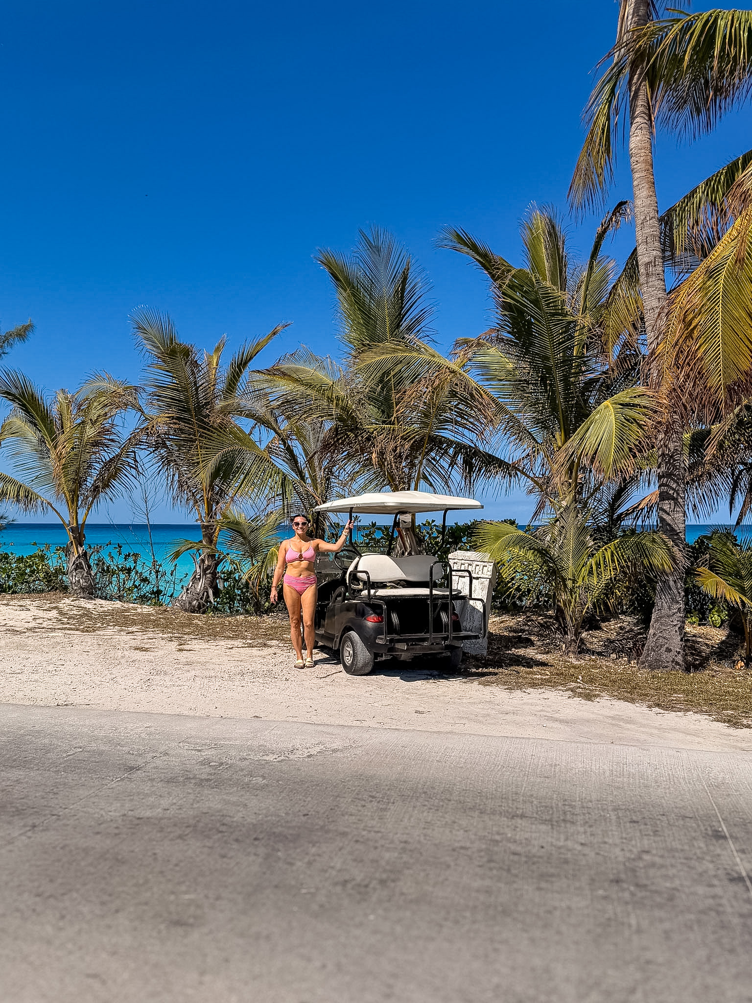 one day in Bimini itinerary golf cart exploring island