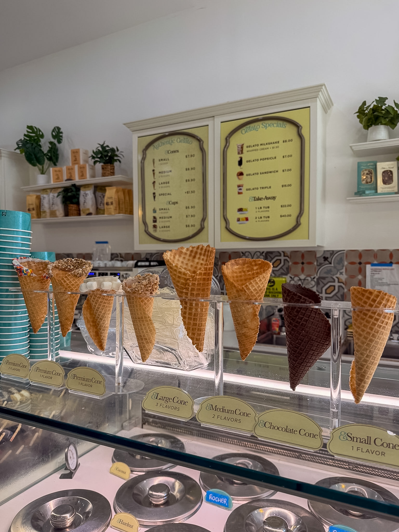 Gelato dessert stop on Las Olas Boulevard Fort Lauderdale