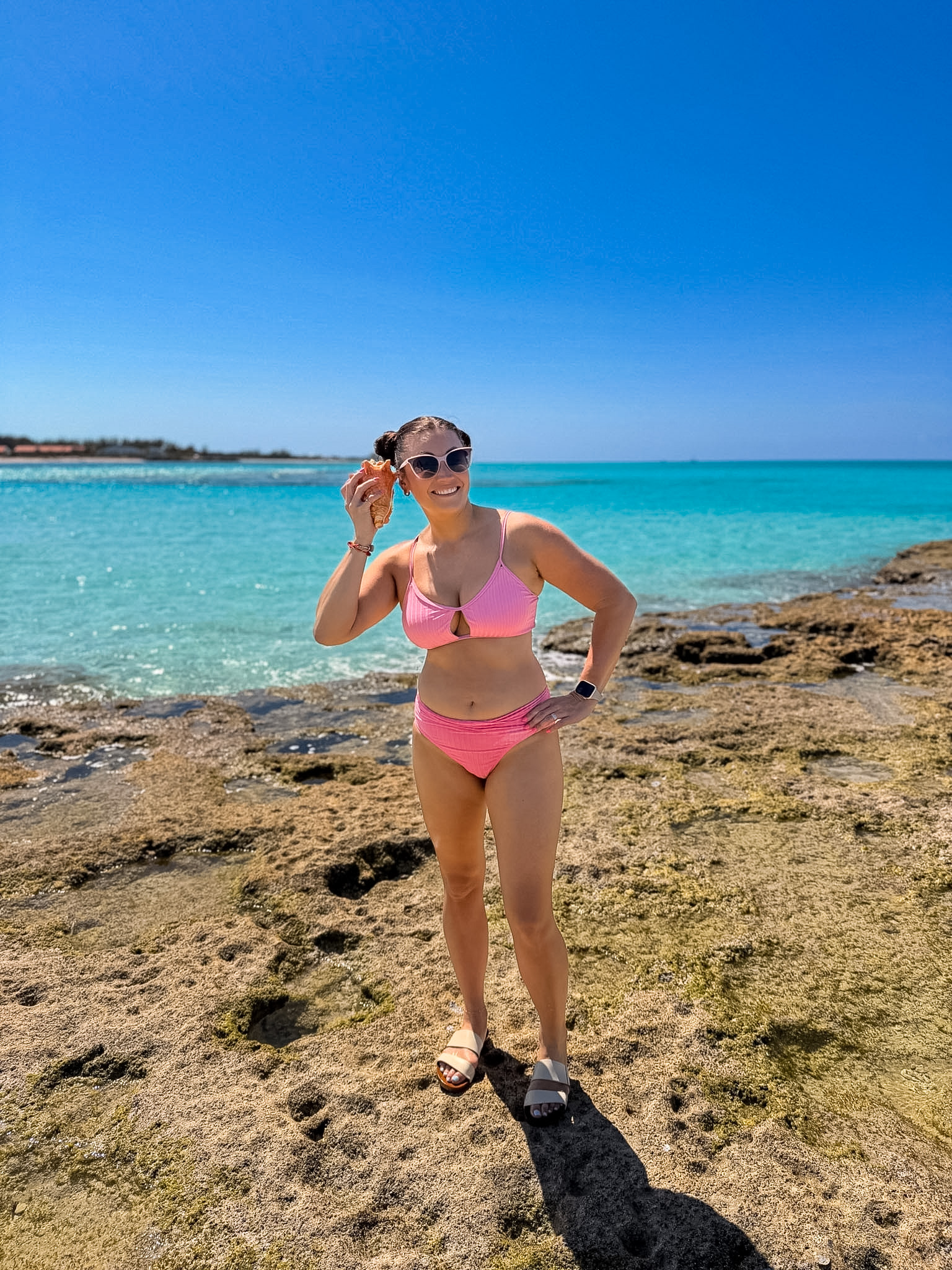 one day in Bimini Sapona shipwreck snorkeling view