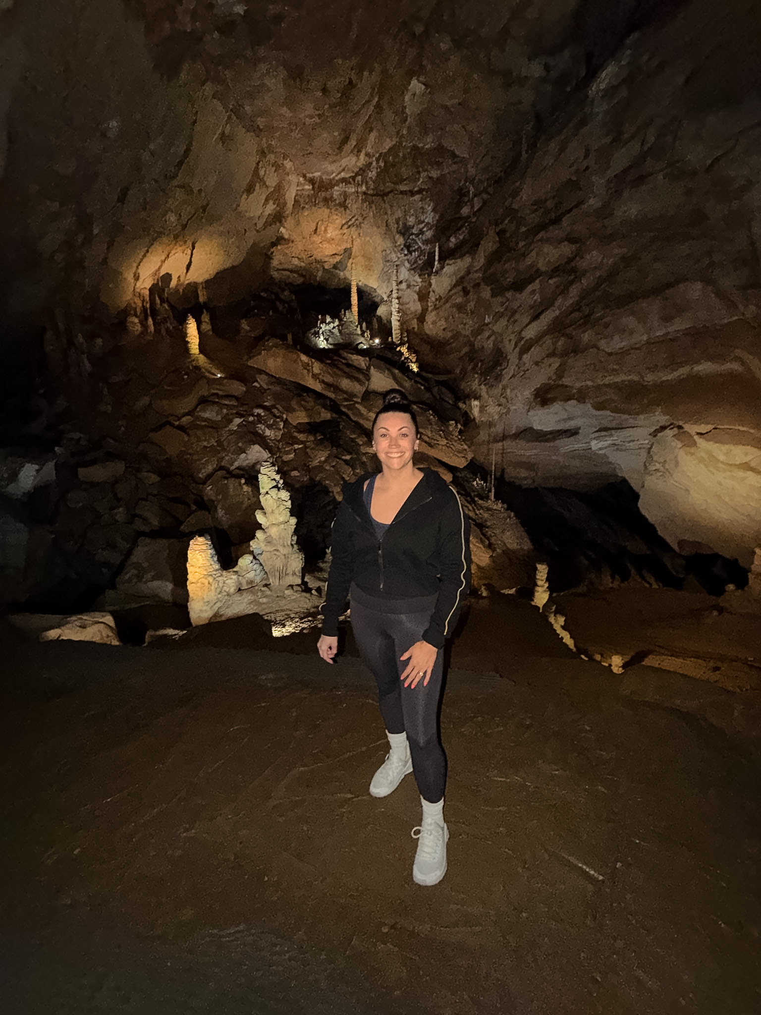 perfect day in Townsend TN Tuckaleechee Caverns entrance