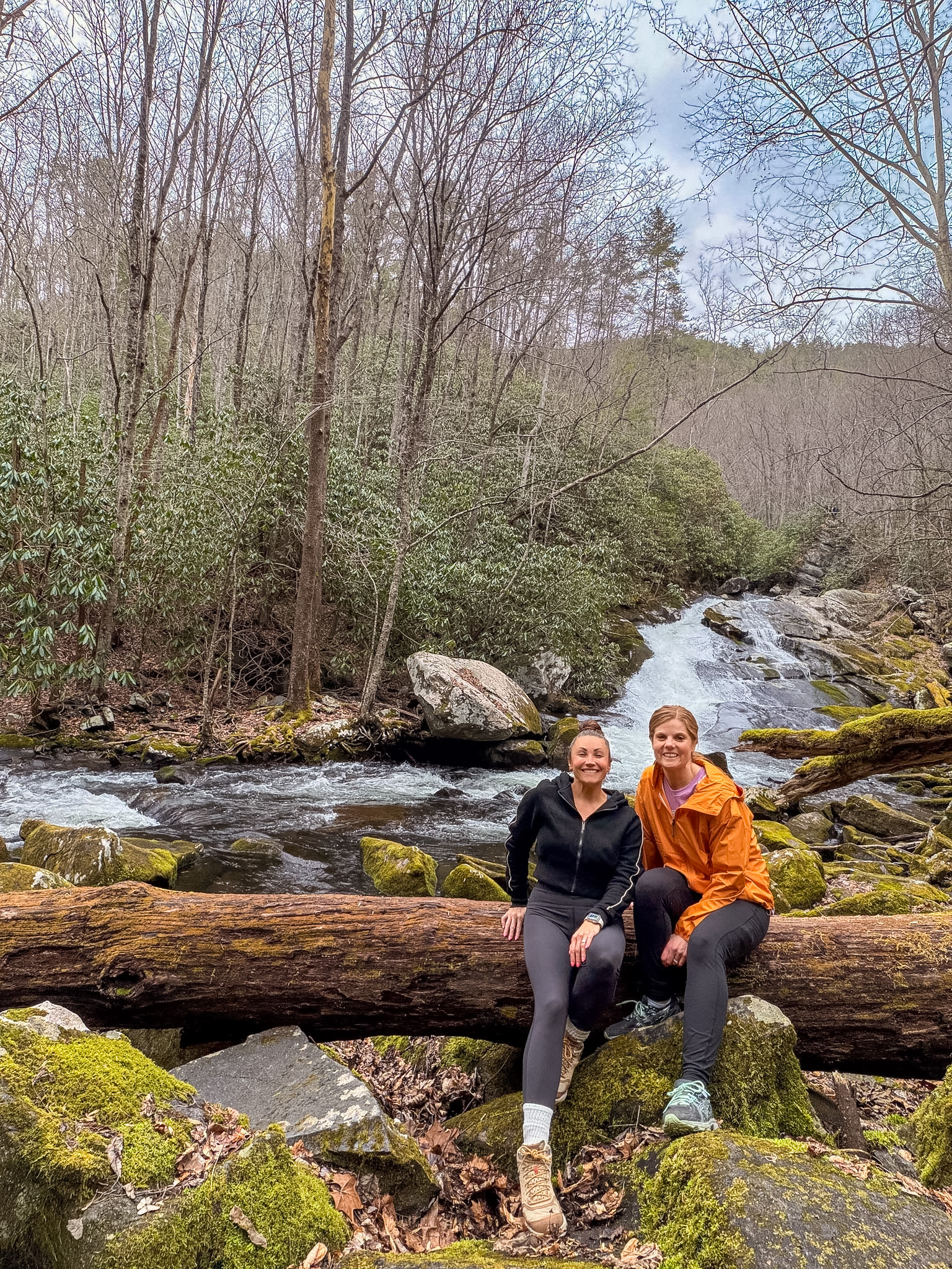 perfect day in Townsend TN Middle Prong Trail river views