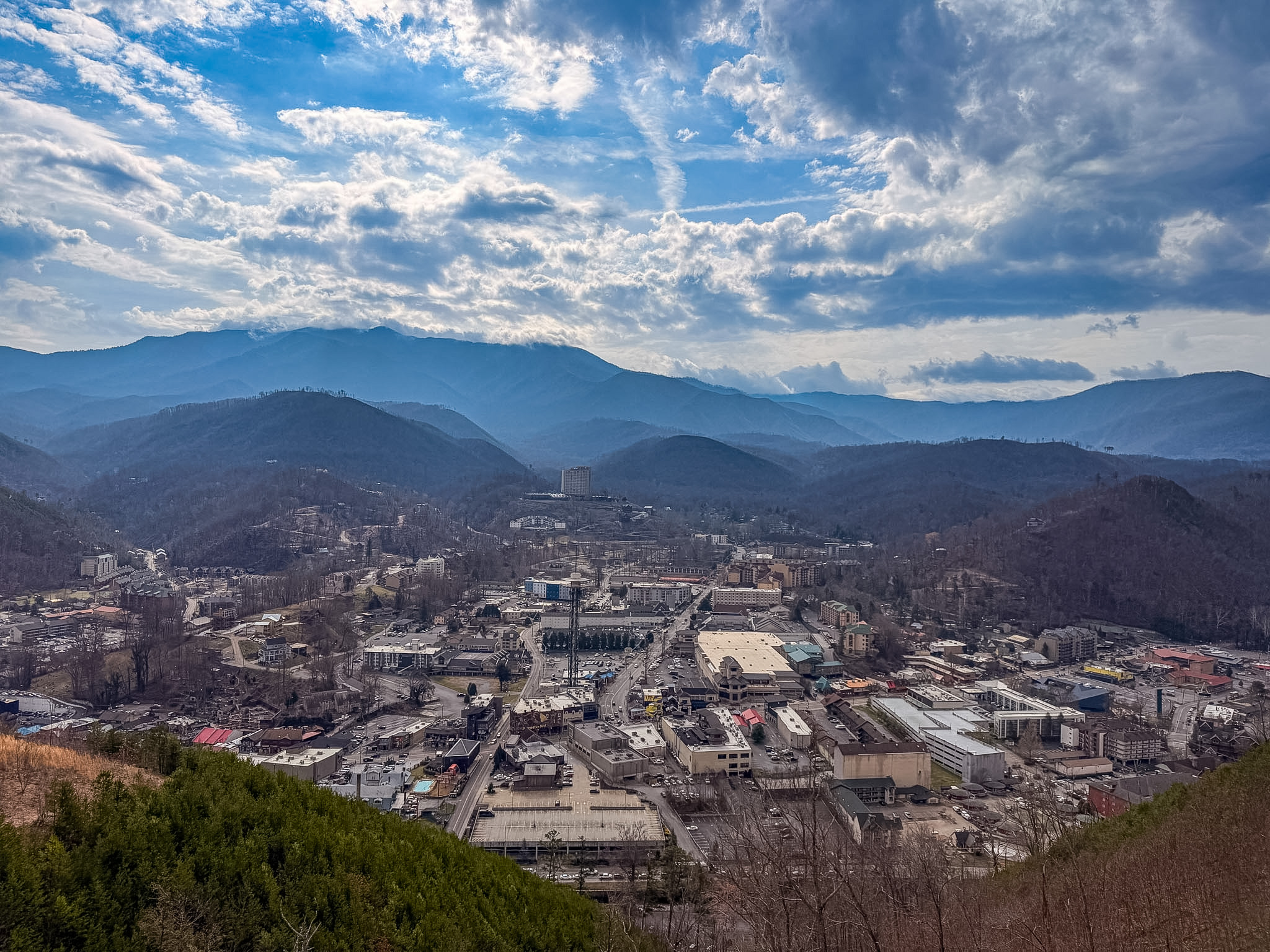 Gatlinburg SkyPark SkyDeck mountain views
