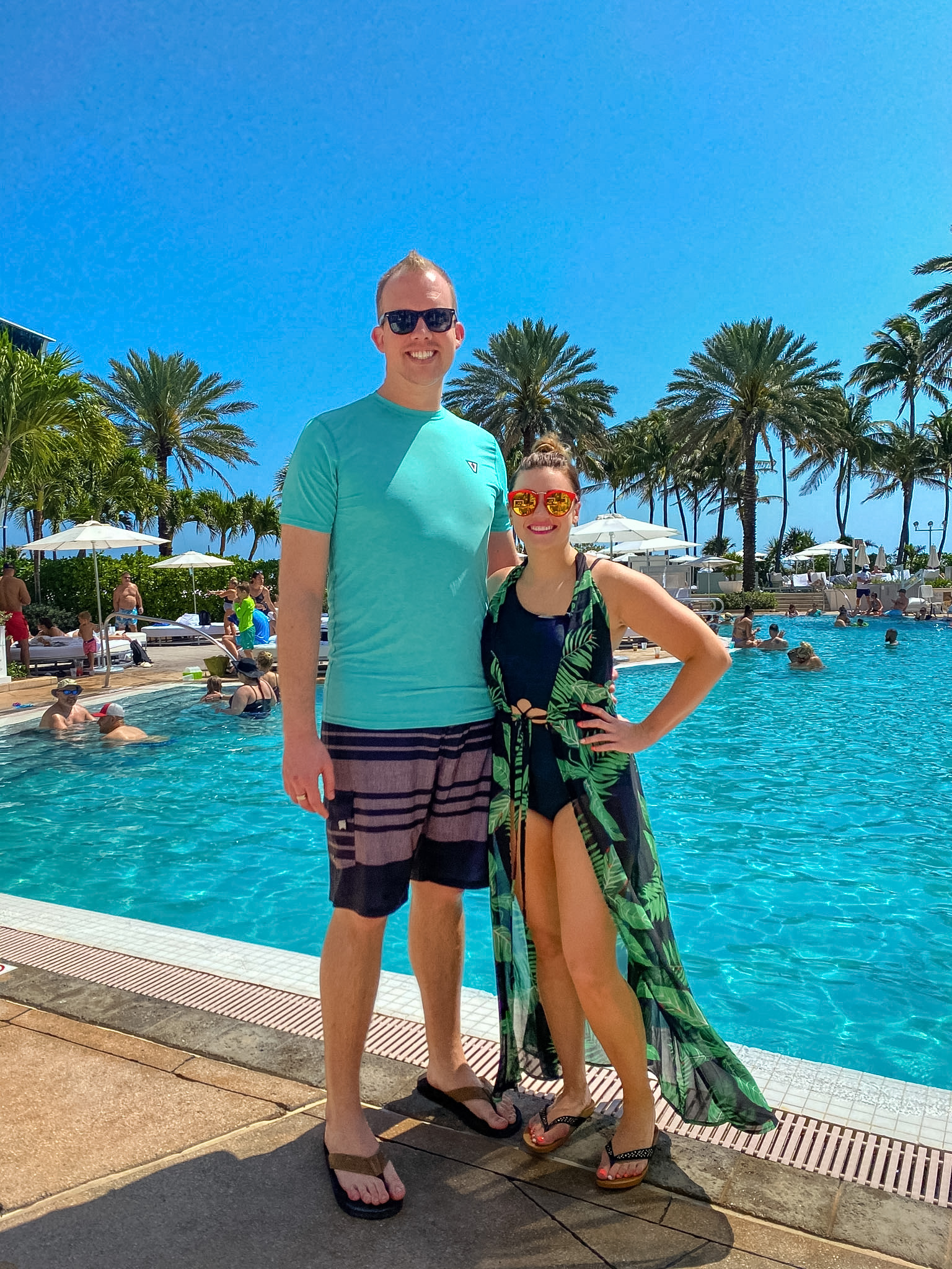 Cruise ends in Miami what to do before flight Miami skyline near the cruise port