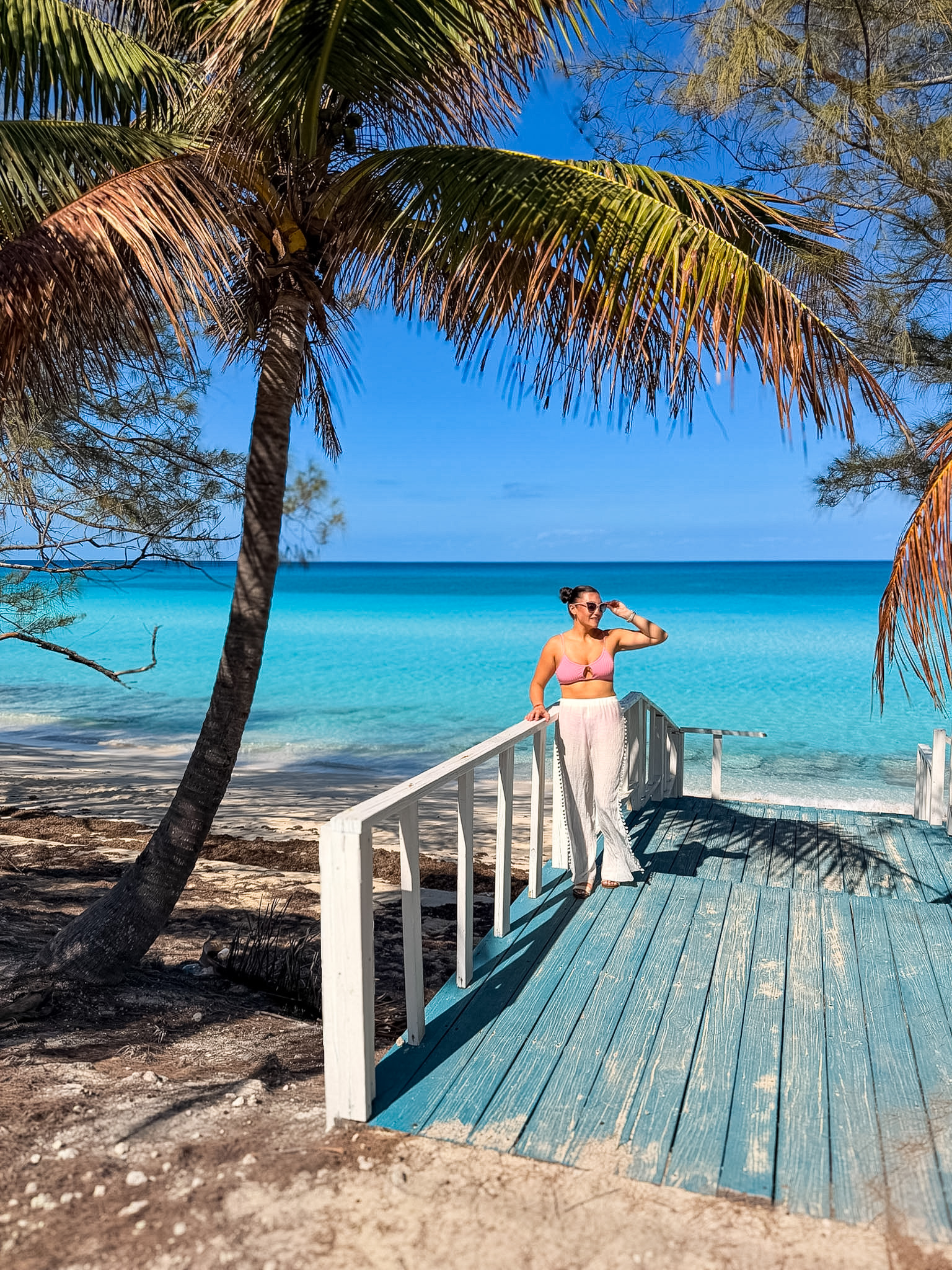 one day in Bimini Blister Bay clear water snorkeling