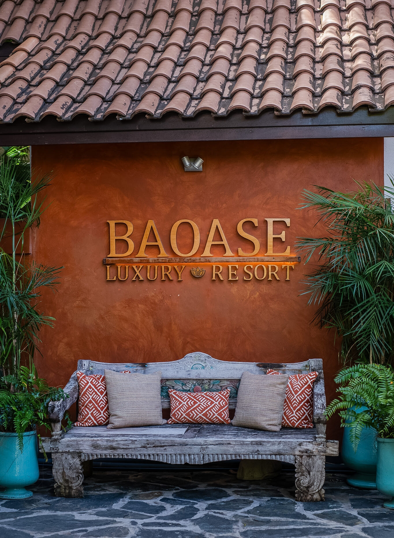Baoase Luxury Resort Curaçao entrance
