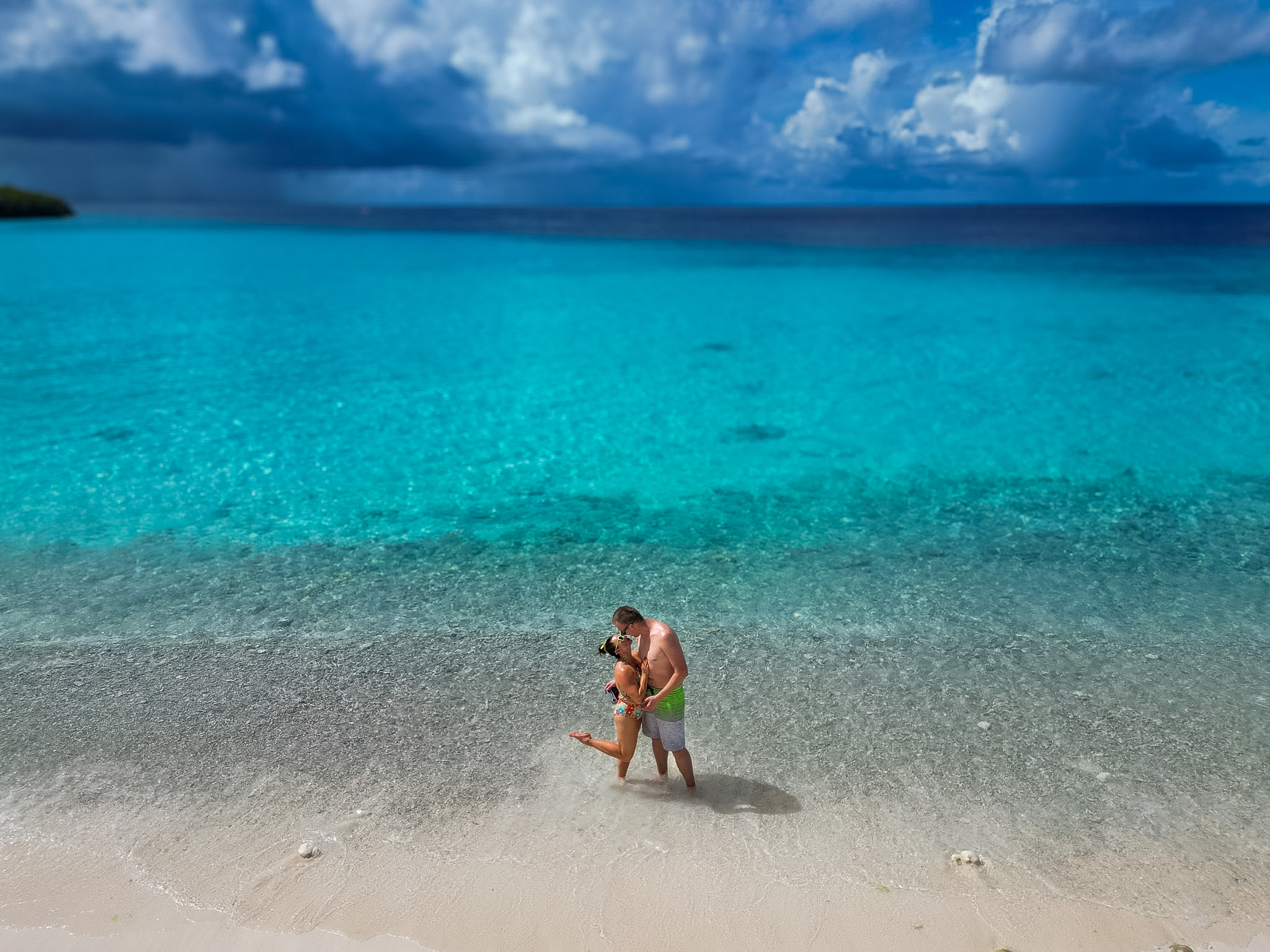 Is Curaçao worth visiting beach with cliffs and clear water