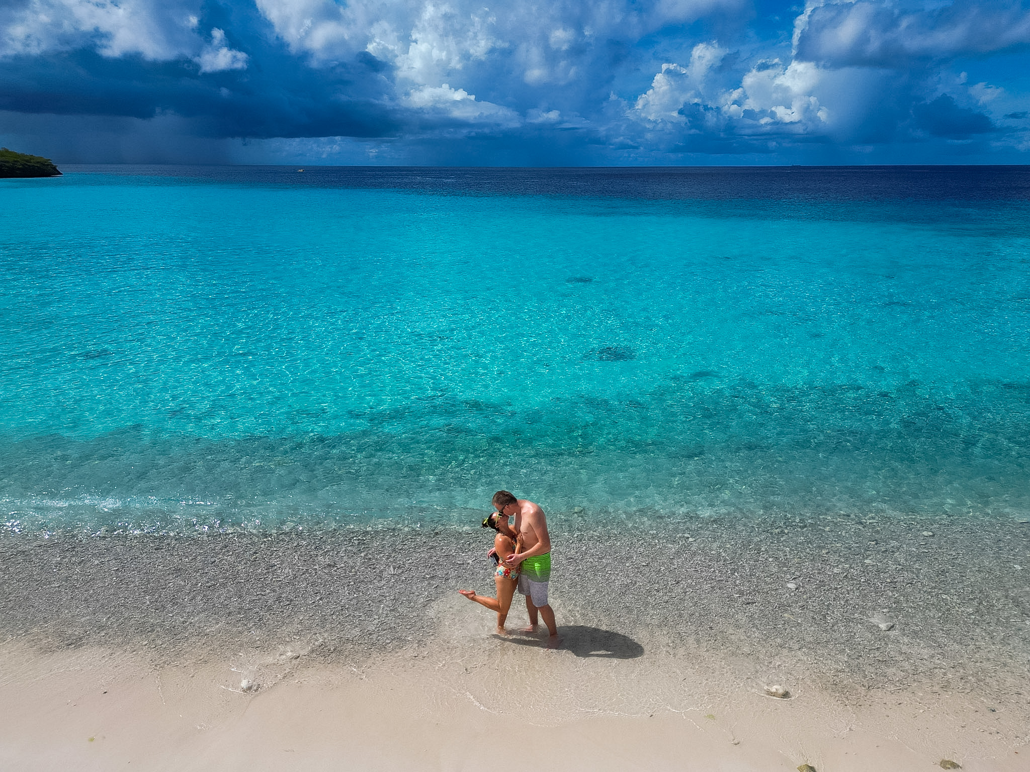 Curaçao 7 day itinerary Cas Abao Beach clear water