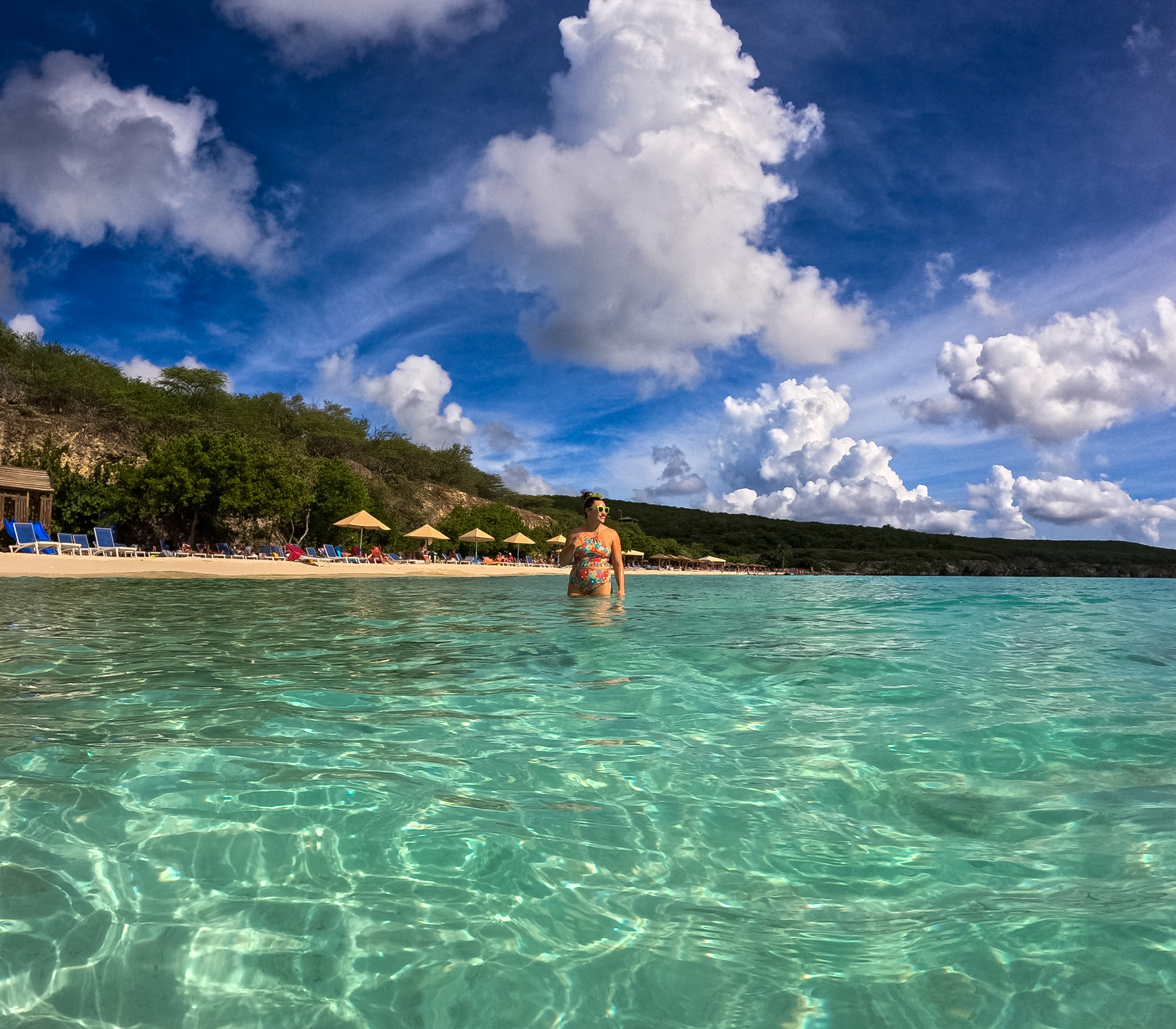 Playa Porto Mari Curaçao clear blue water