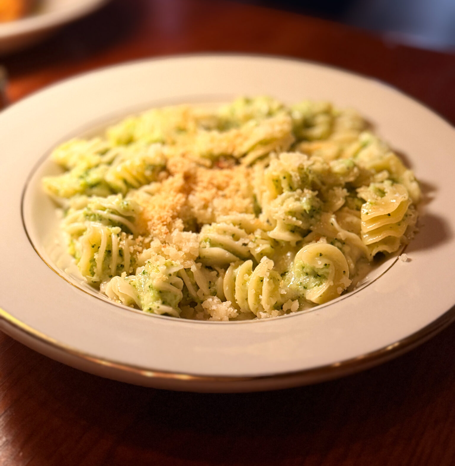 Osteria Stella Knoxville radiatori broccoli pesto pasta