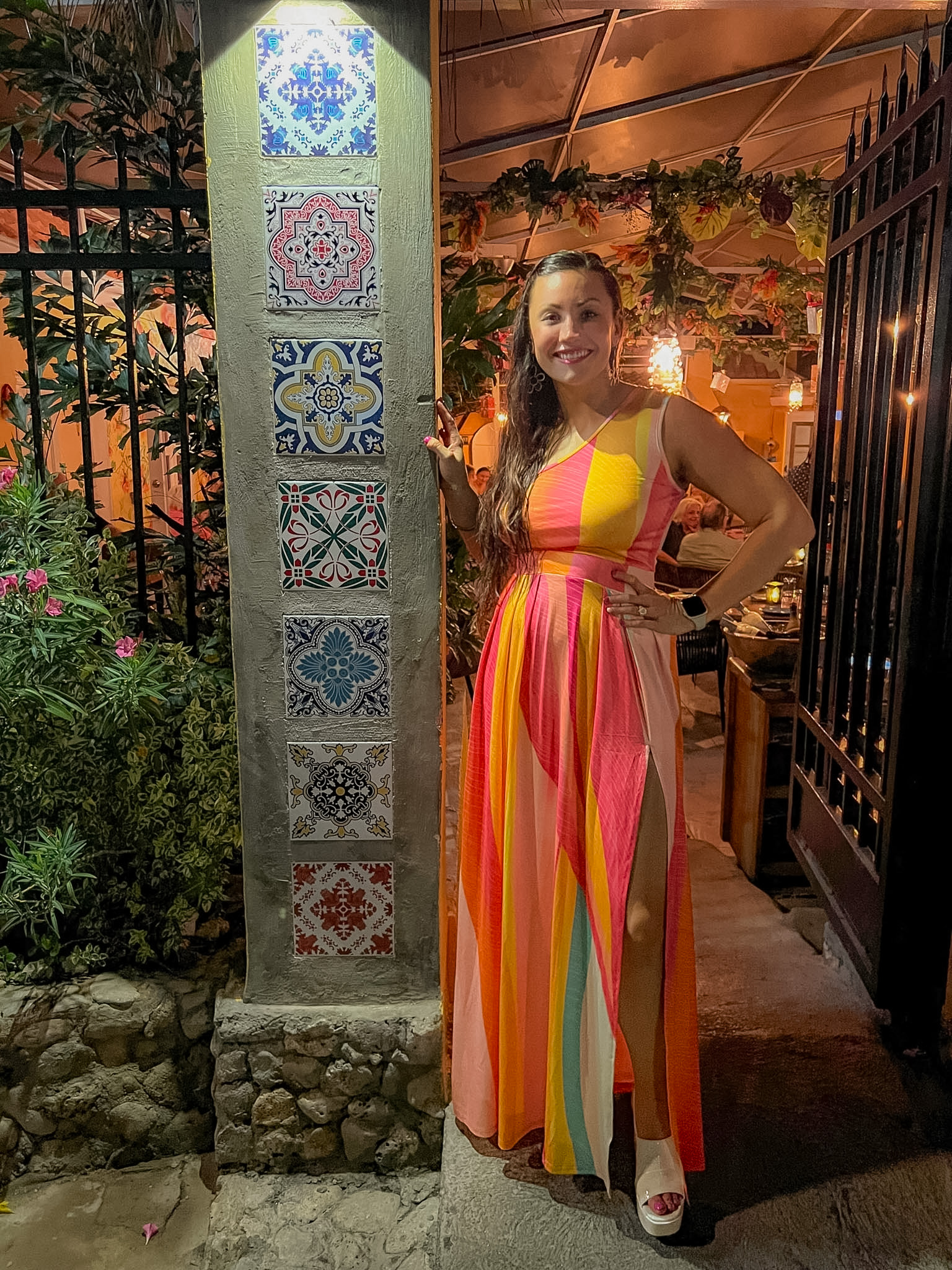 MosaCaña Curaçao review dinner experience with multiple dishes