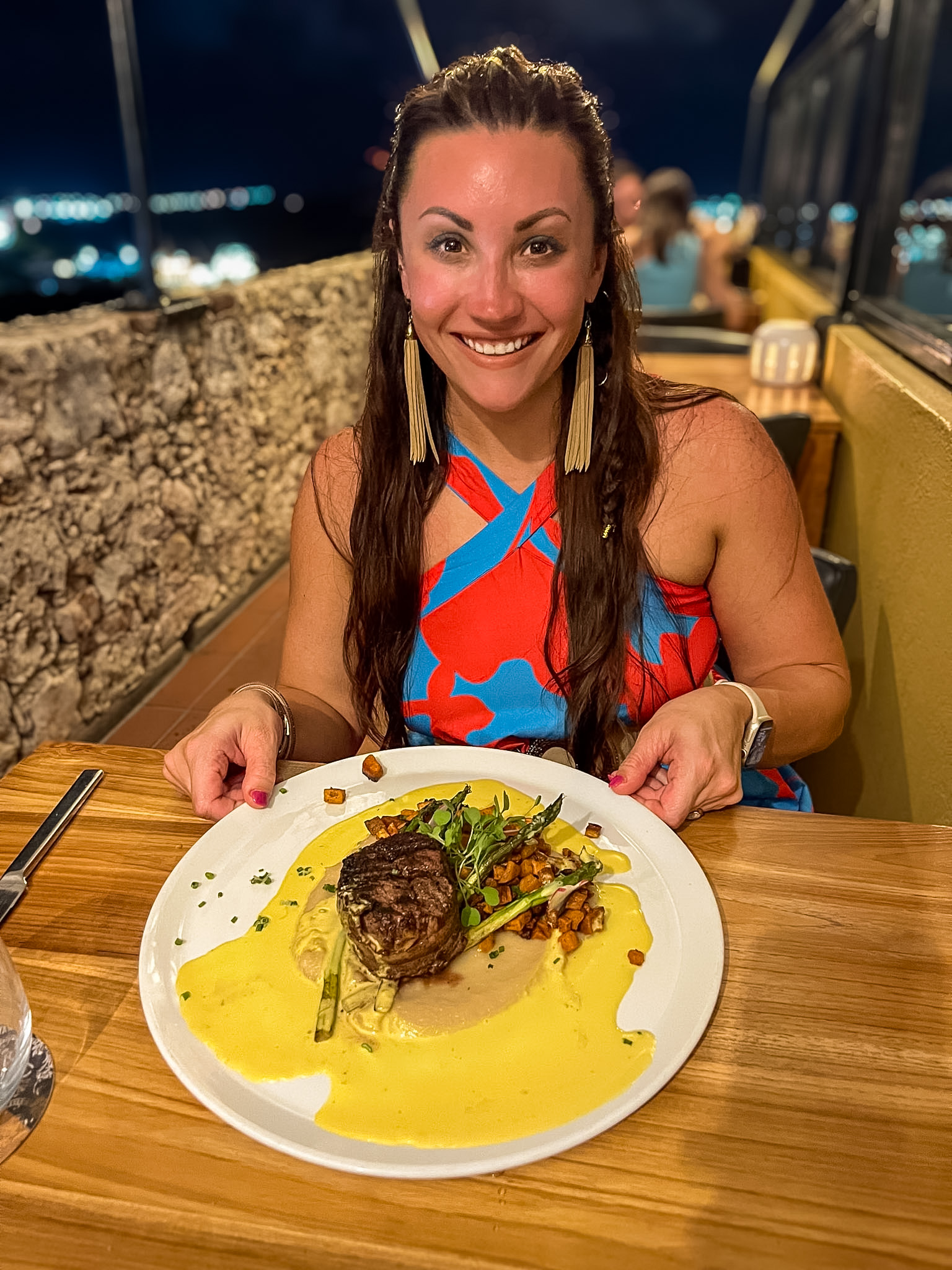 Where to Eat in Willemstad Curaçao Fort Nassau sunset view