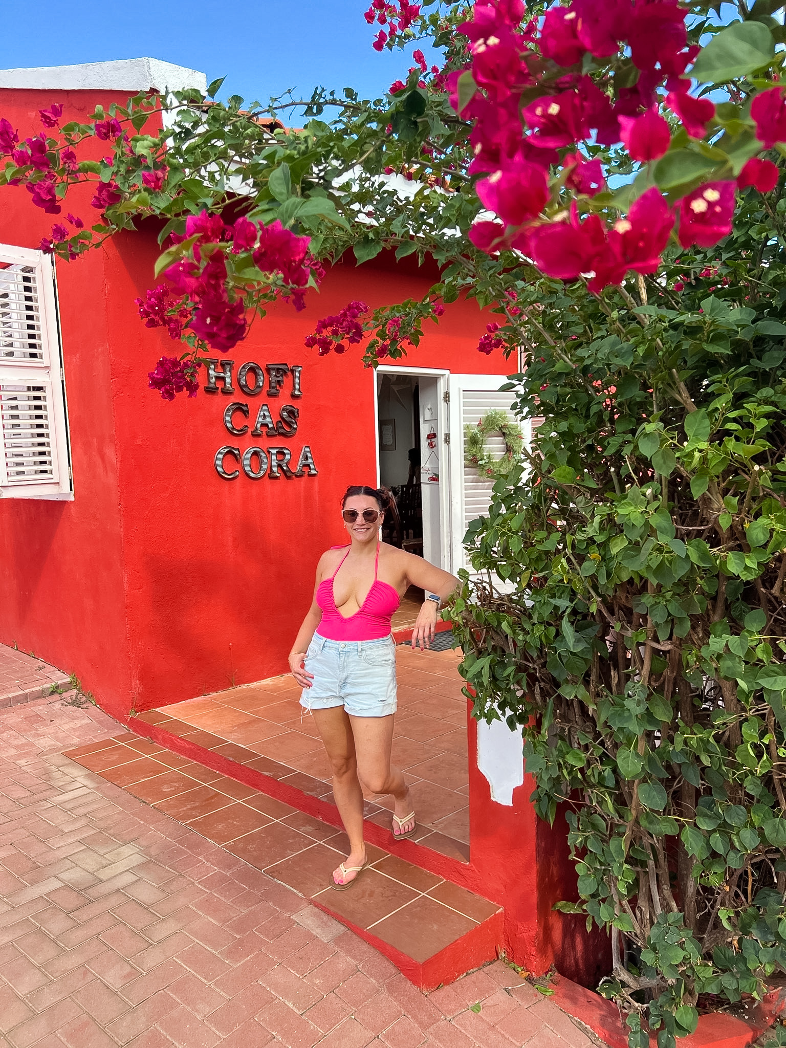 Curaçao 5 day itinerary Hofi Cas Cora breakfast setting