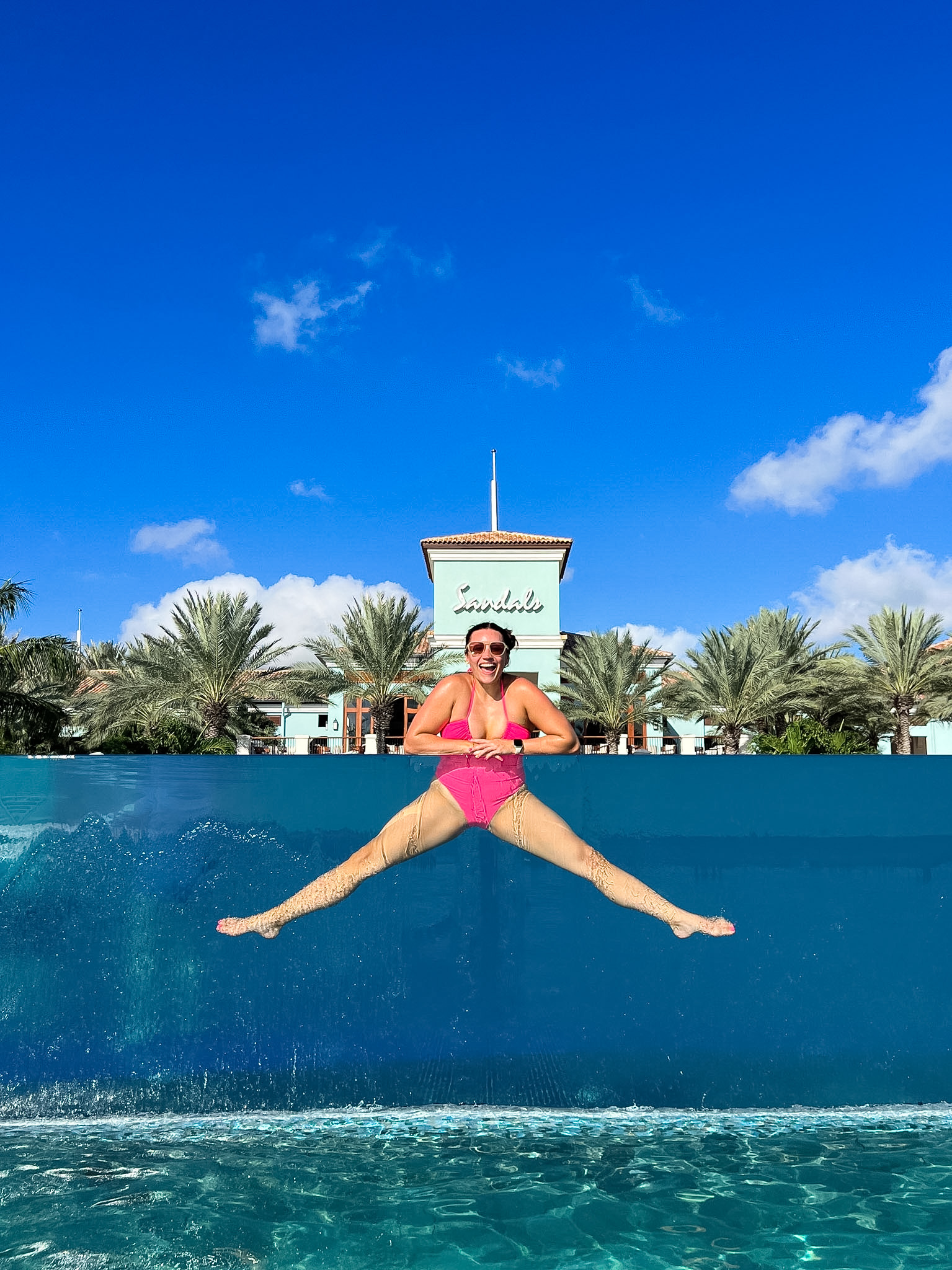 Sandals Royal Curaçao Review double infinity pool