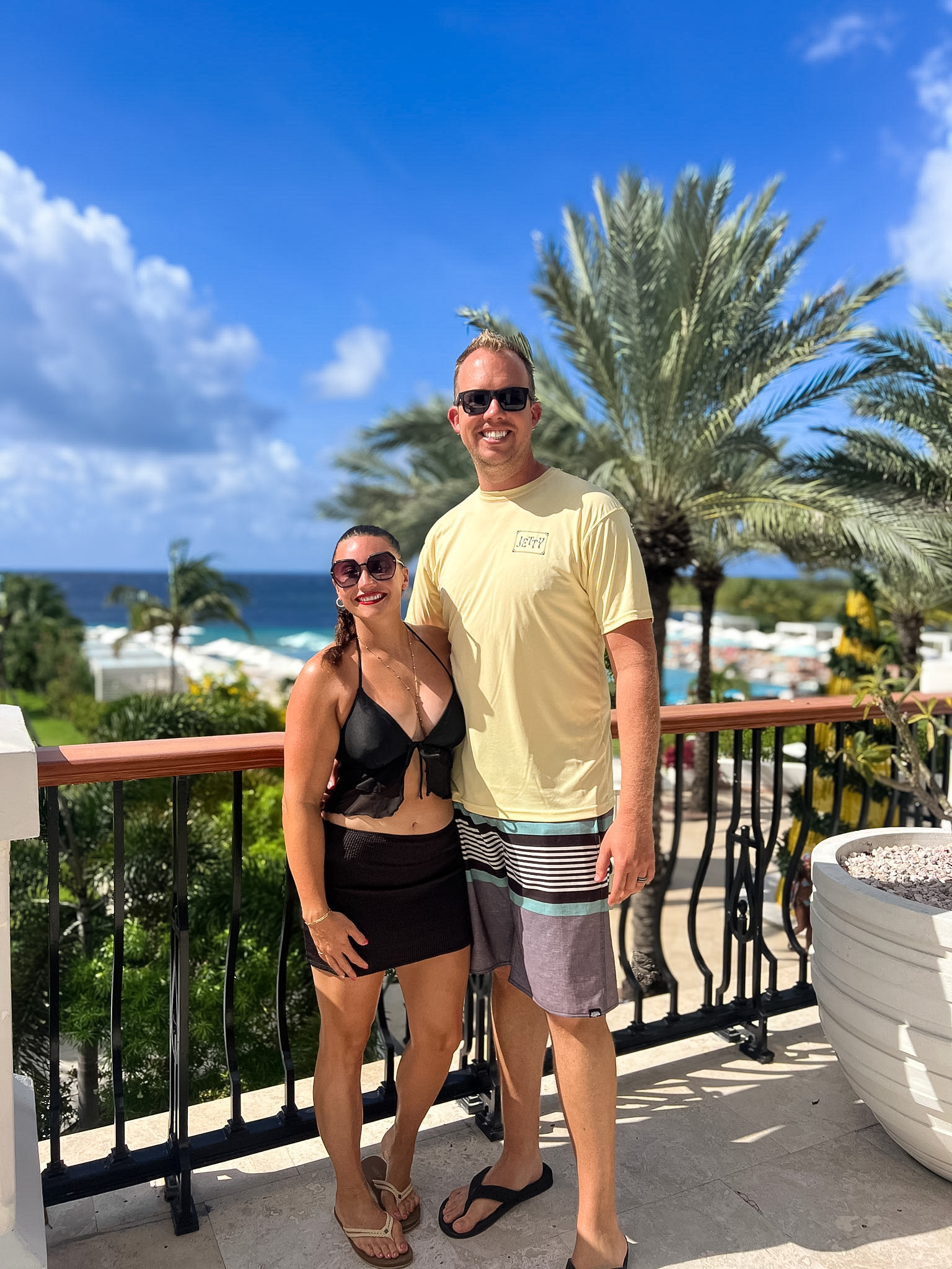 Sandals Royal Curaçao Review beach inlet calm water