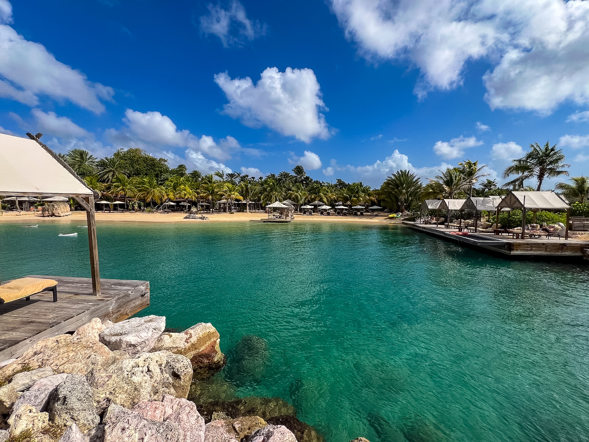 Baoase Luxury Resort Curaçao beach cove calm water