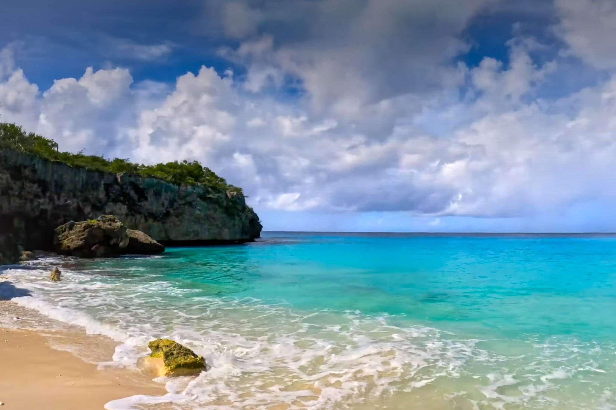 west side beach hopping in Curaçao Kleine Knip beach