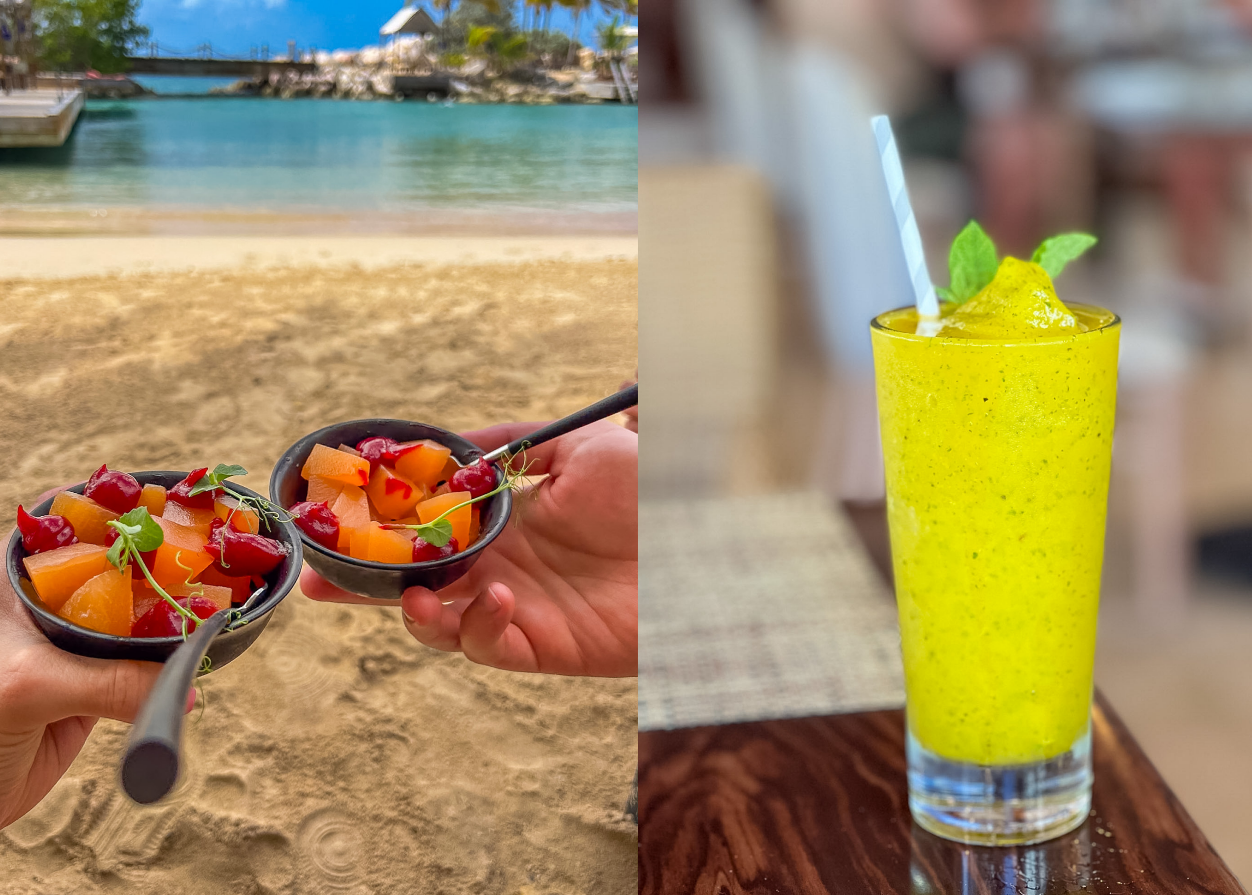 Sandals Curaçao vs Baoase restaurant interior dining at Sandals Curaçao