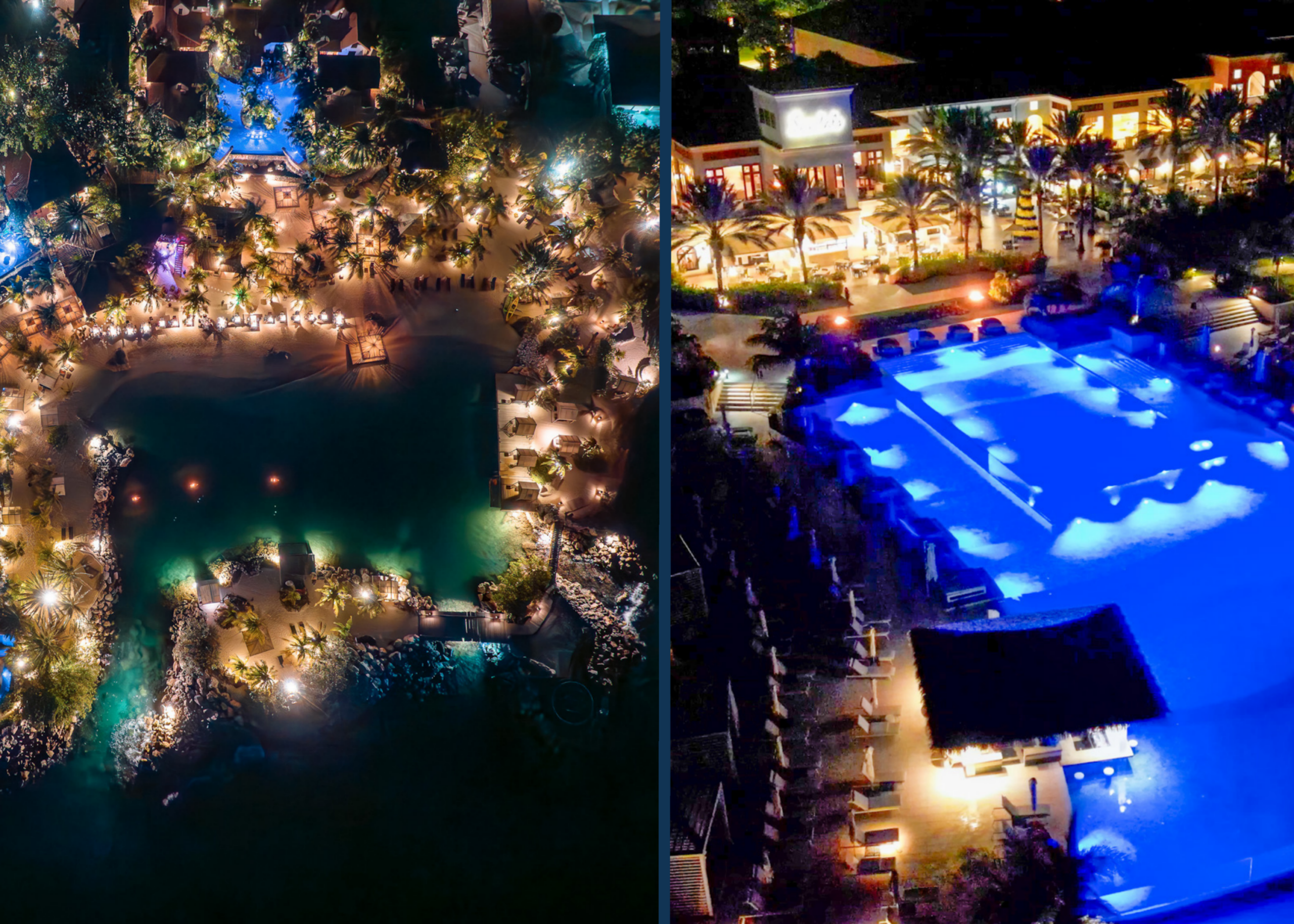 Sandals Curaçao vs Baoase luxury villa outdoor space at Baoase