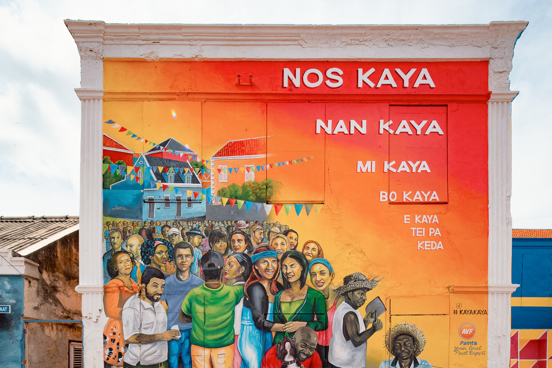 one day in Willemstad itinerary Otrobanda streets view