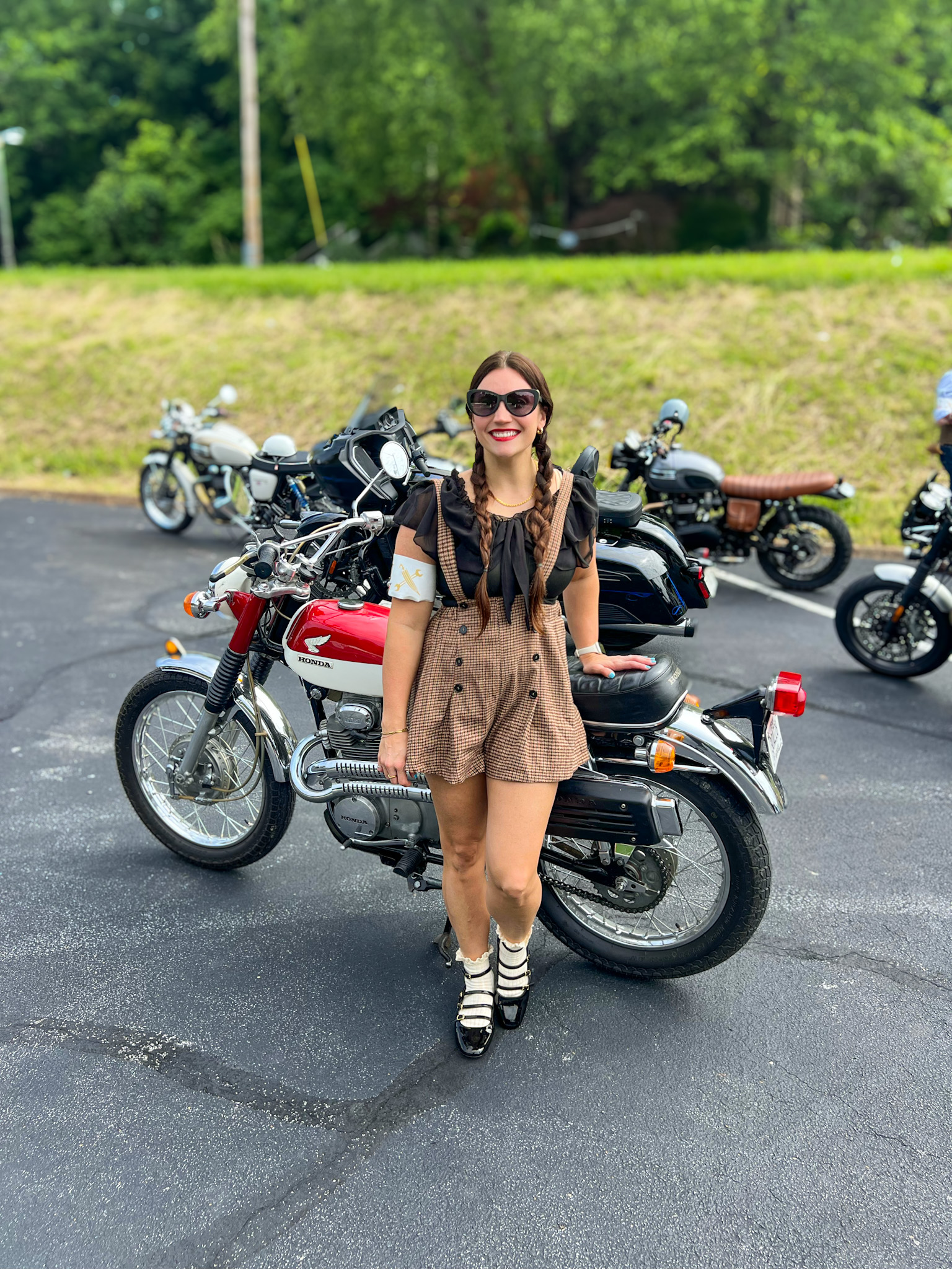 Distinguished Gentleman’s Ride Tennessee café racers and classic bikes on display