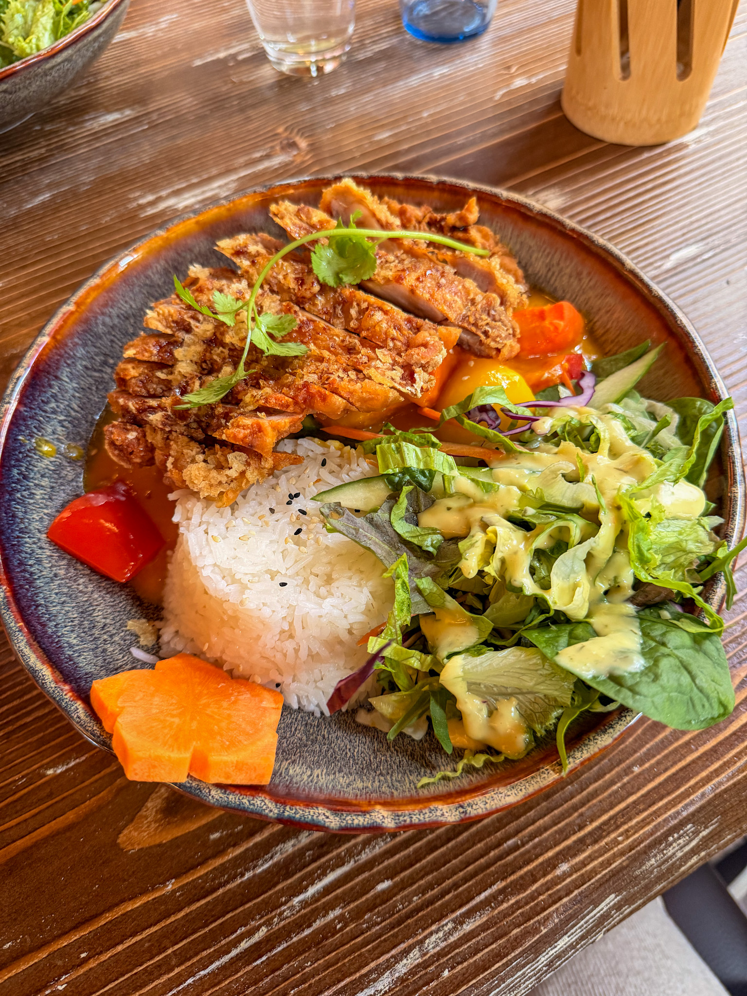 Lunch at Putai restaurant in Otterbach Germany