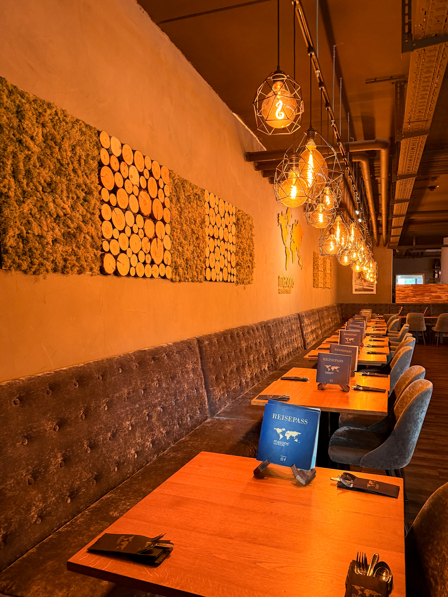 Global tapas-style dishes at Masons Kaiserslautern