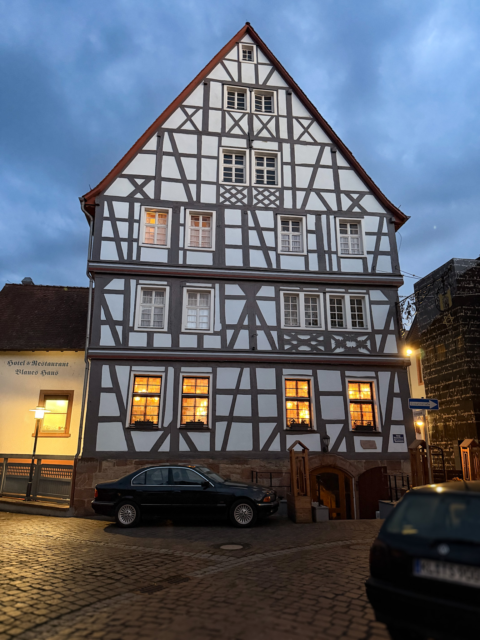 Walking through Otterbach Germany on a quiet afternoon