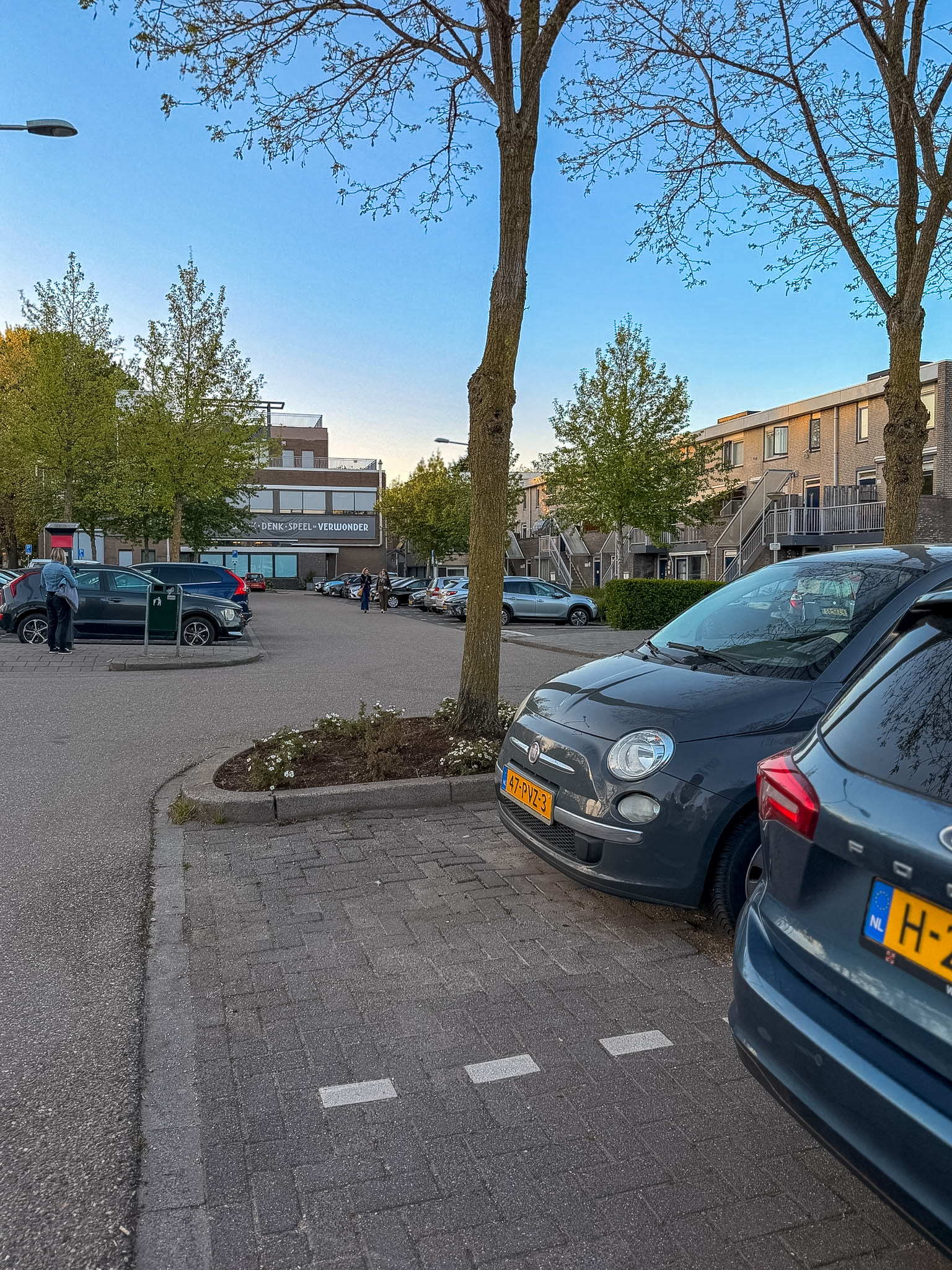 Parking area next to Short Stay Gouda in Gouda Netherlands