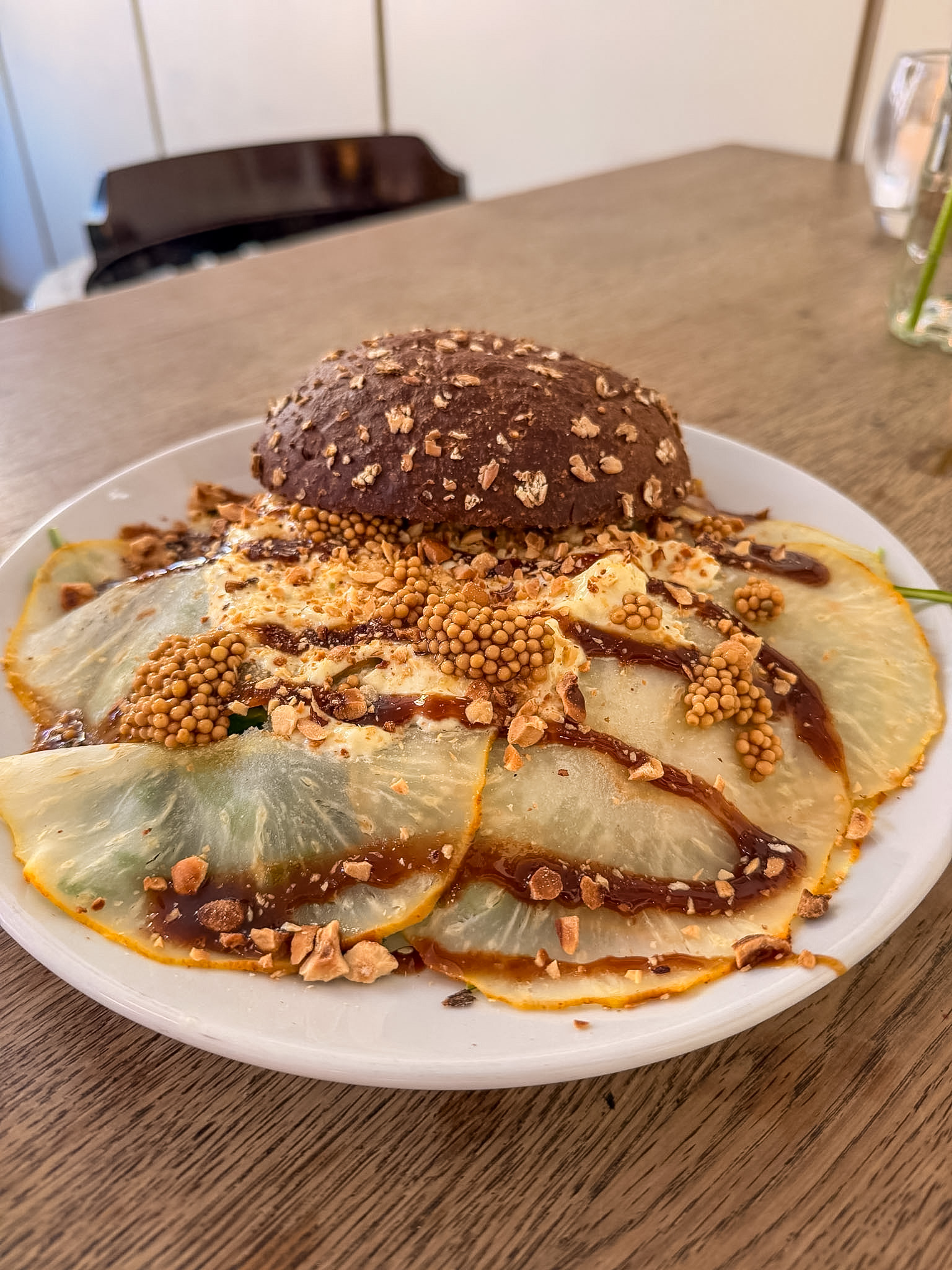 Lunch at Stads-Koffyhuis during our things to do in Delft Netherlands itinerary