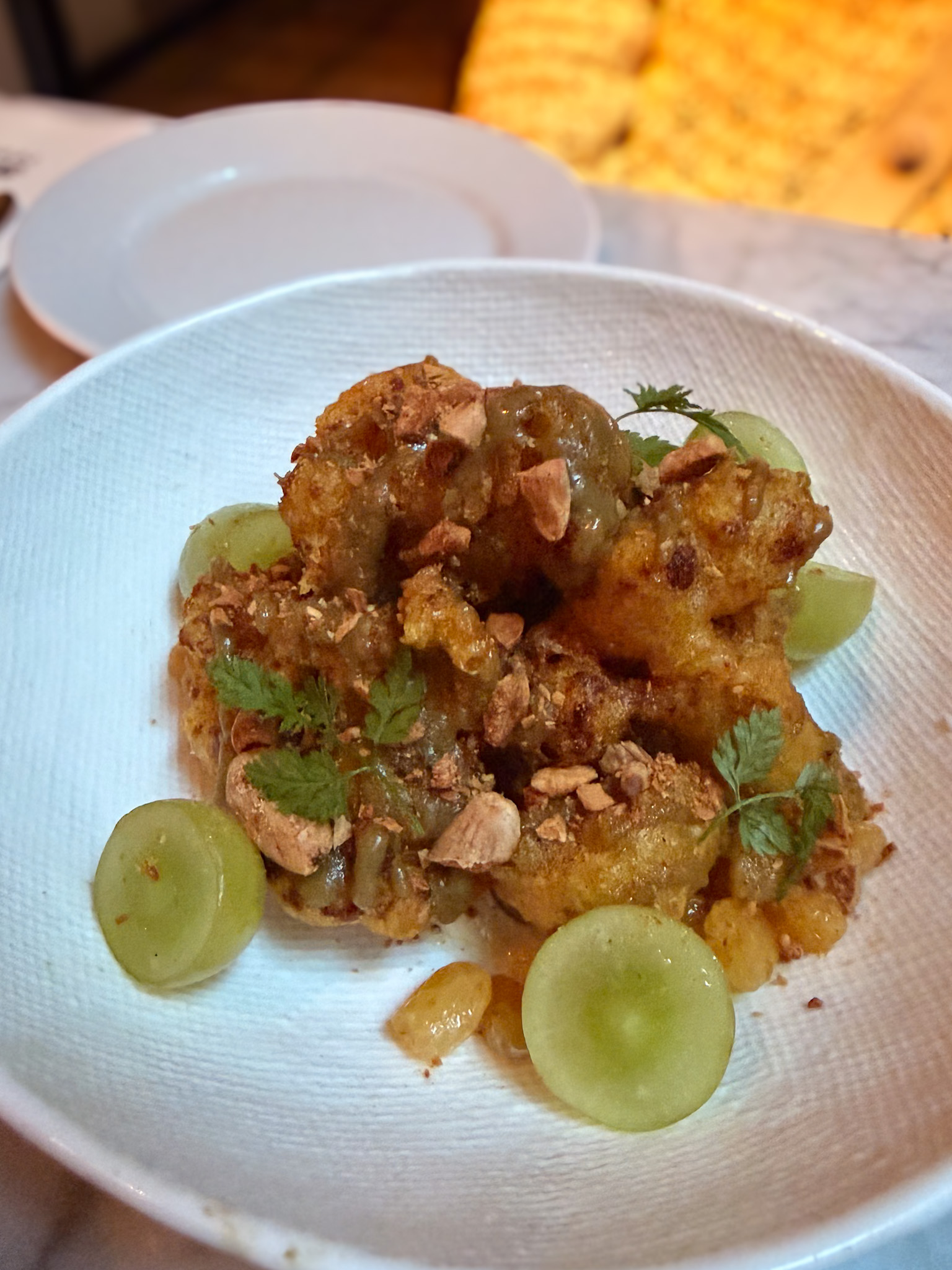 Seasonal dinner menu at De Basiliek The Hague in the Netherlands