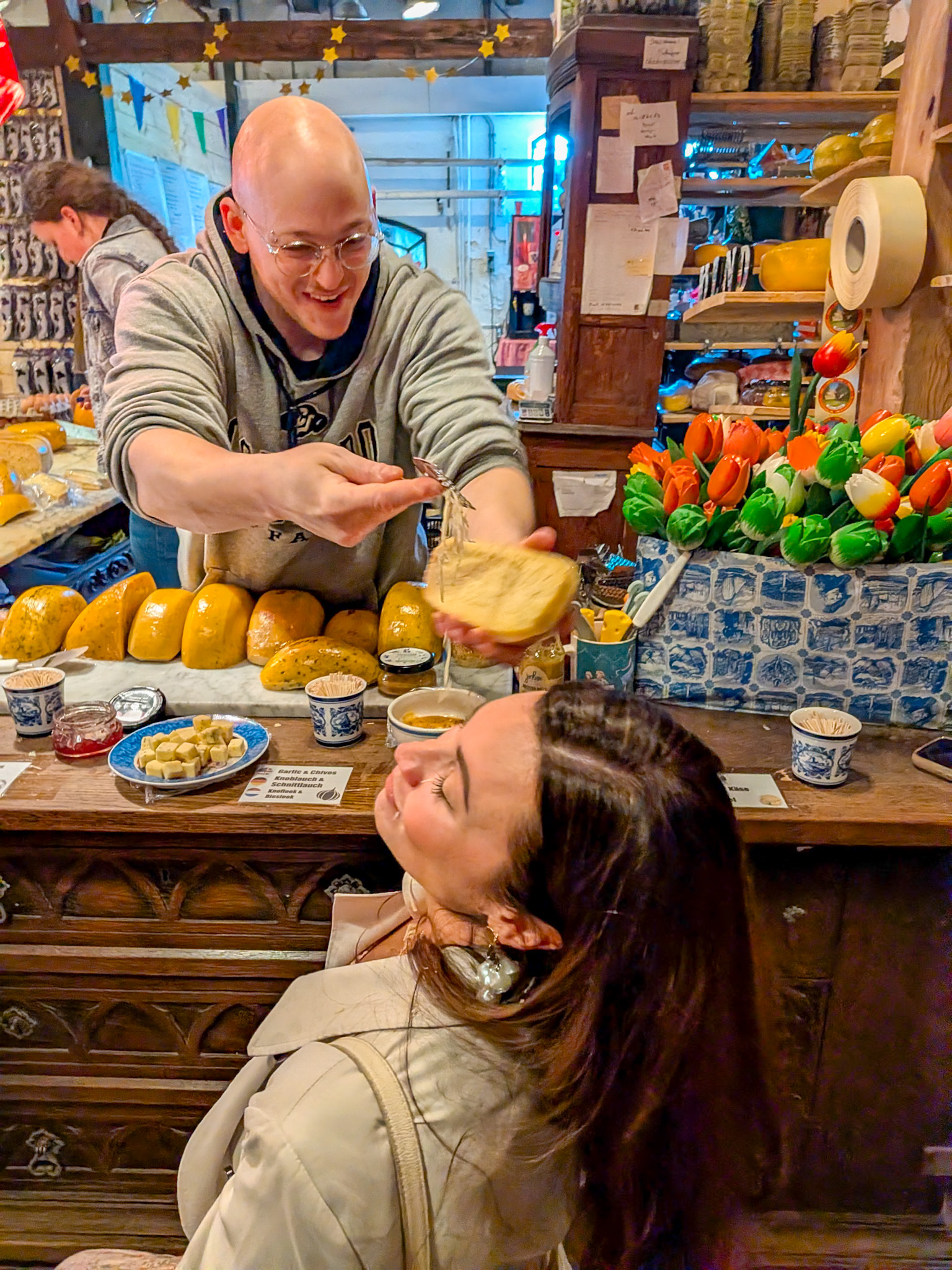 cheese farm Netherlands Dutch cheese aging demonstration
