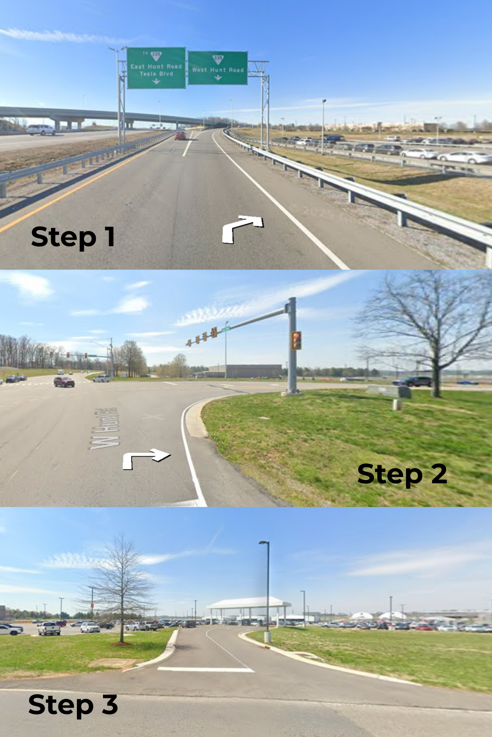 Economy Lot C parking area in this Knoxville Airport Guide