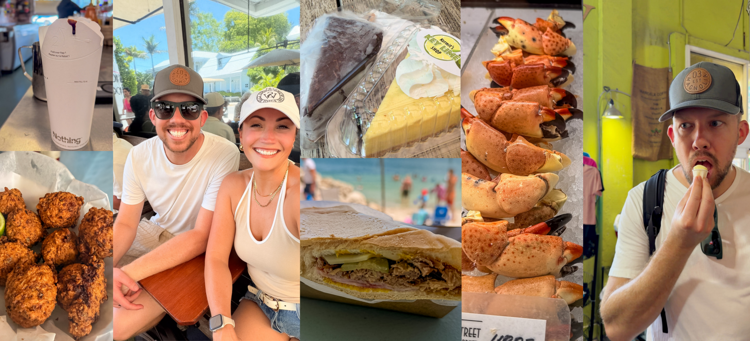 Key West food tour waterfront stop with ocean views