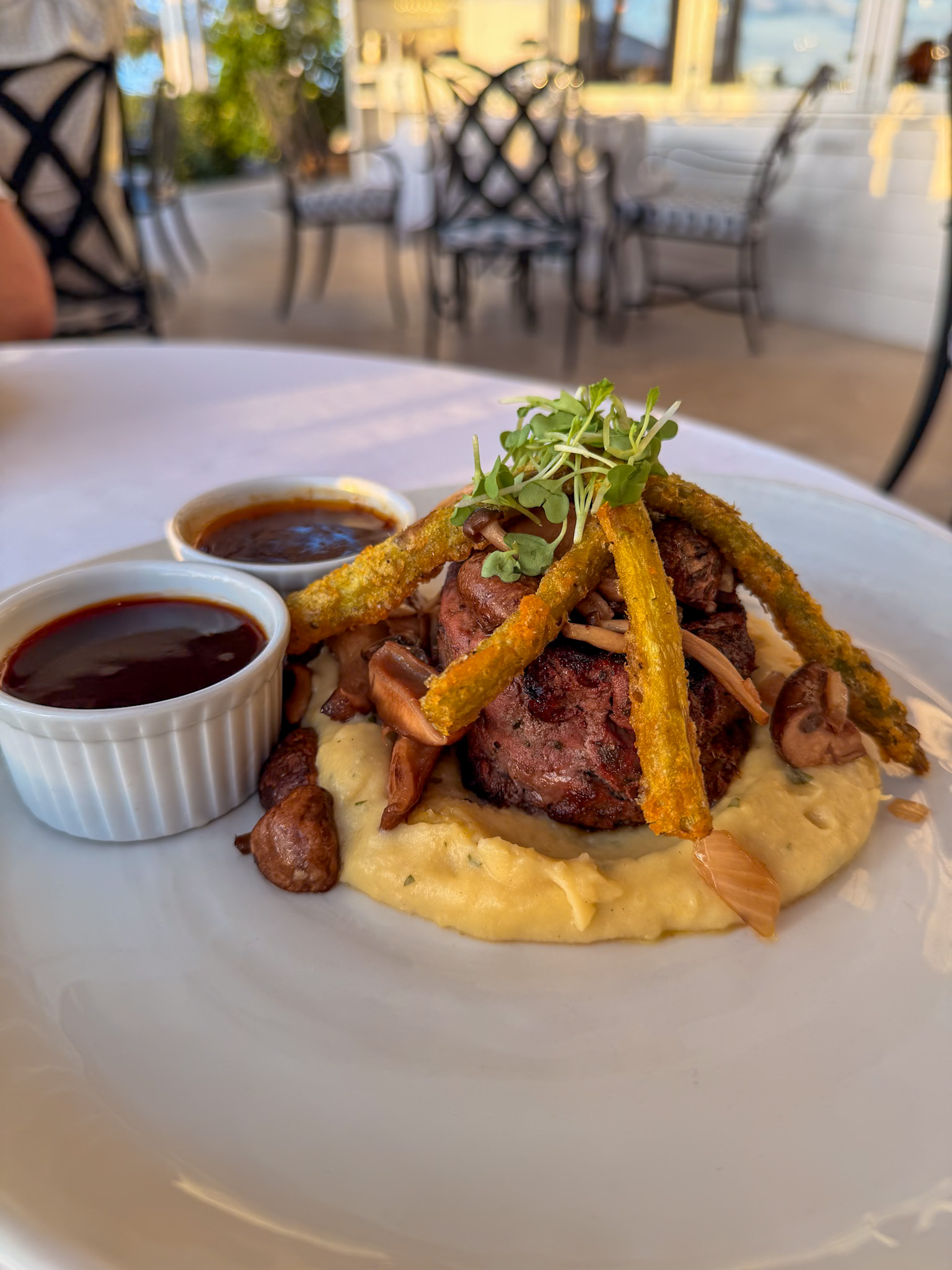 Latitudes vs Hot Tin Roof comparison showing waterfront dining in Key West