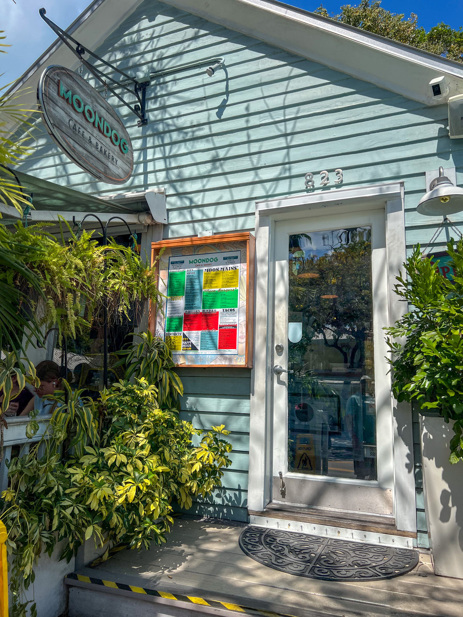 Best breakfast in Key West with coffee and pastries at a local café in Old Town