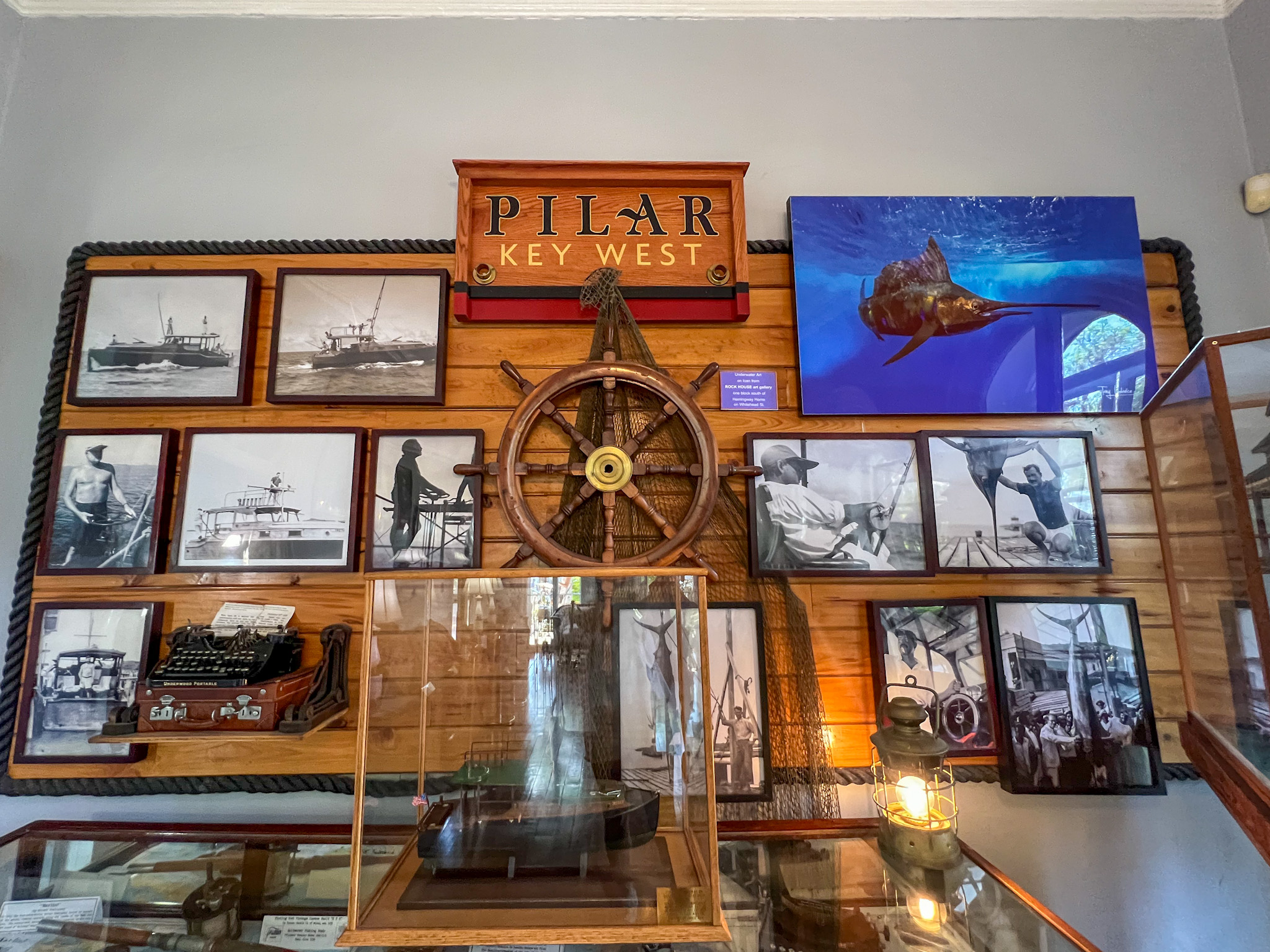 Hemingway House Key West tour stop inside the historic home
