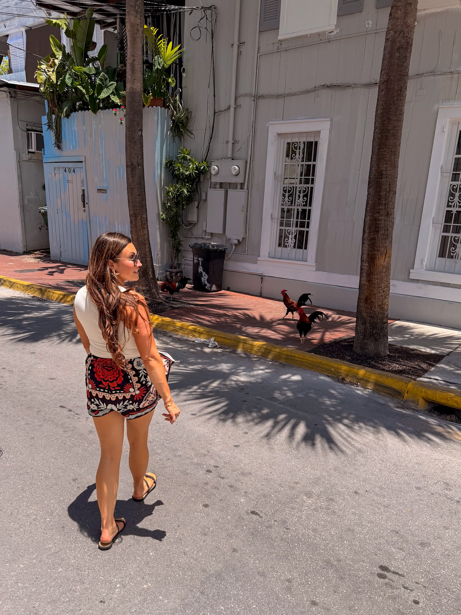 Duval Street in Key West showing where to stay in Key West for nightlife