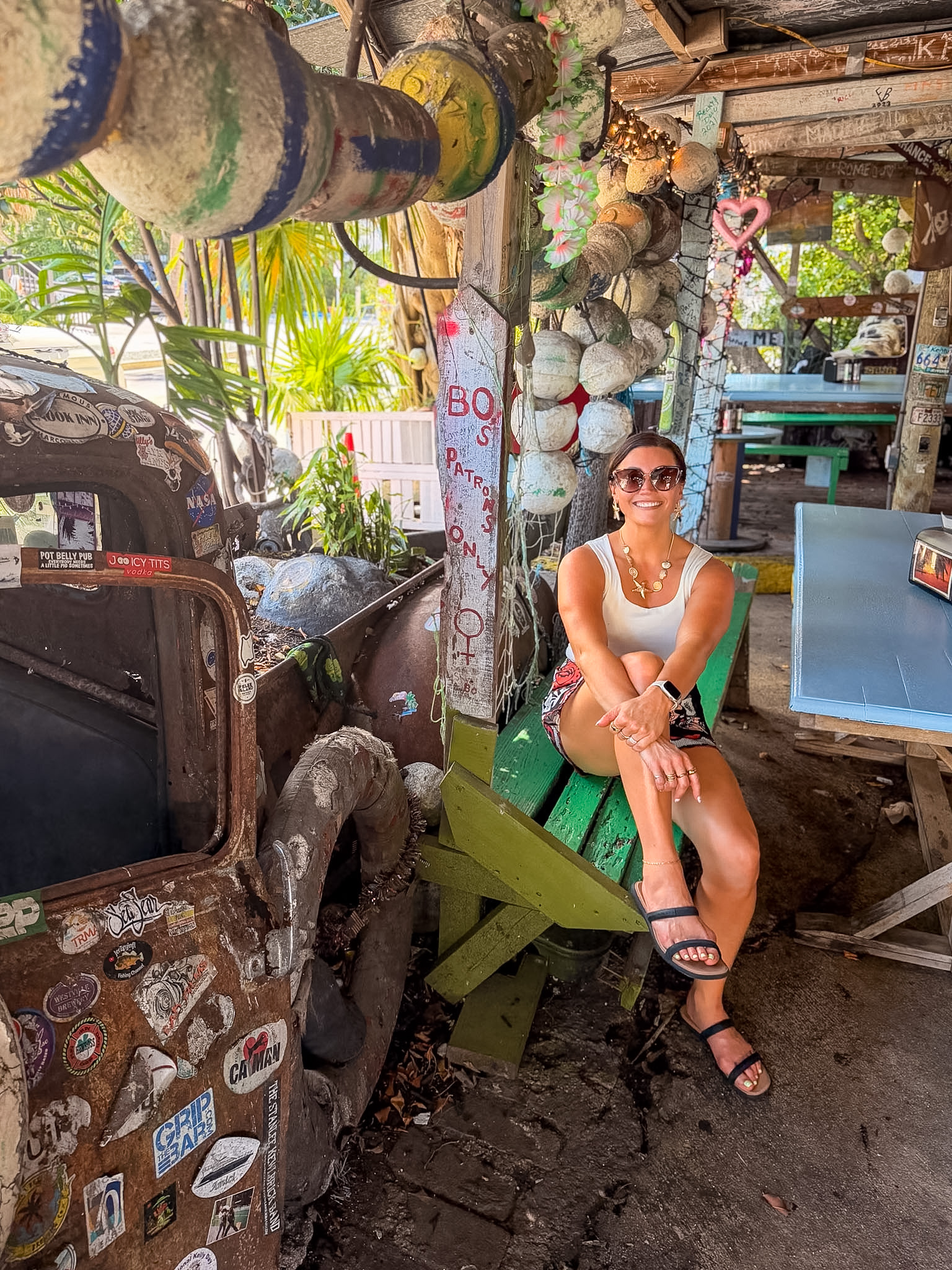 Conch fritters with Key lime aioli from B.O.’s Fish Wagon in Key West