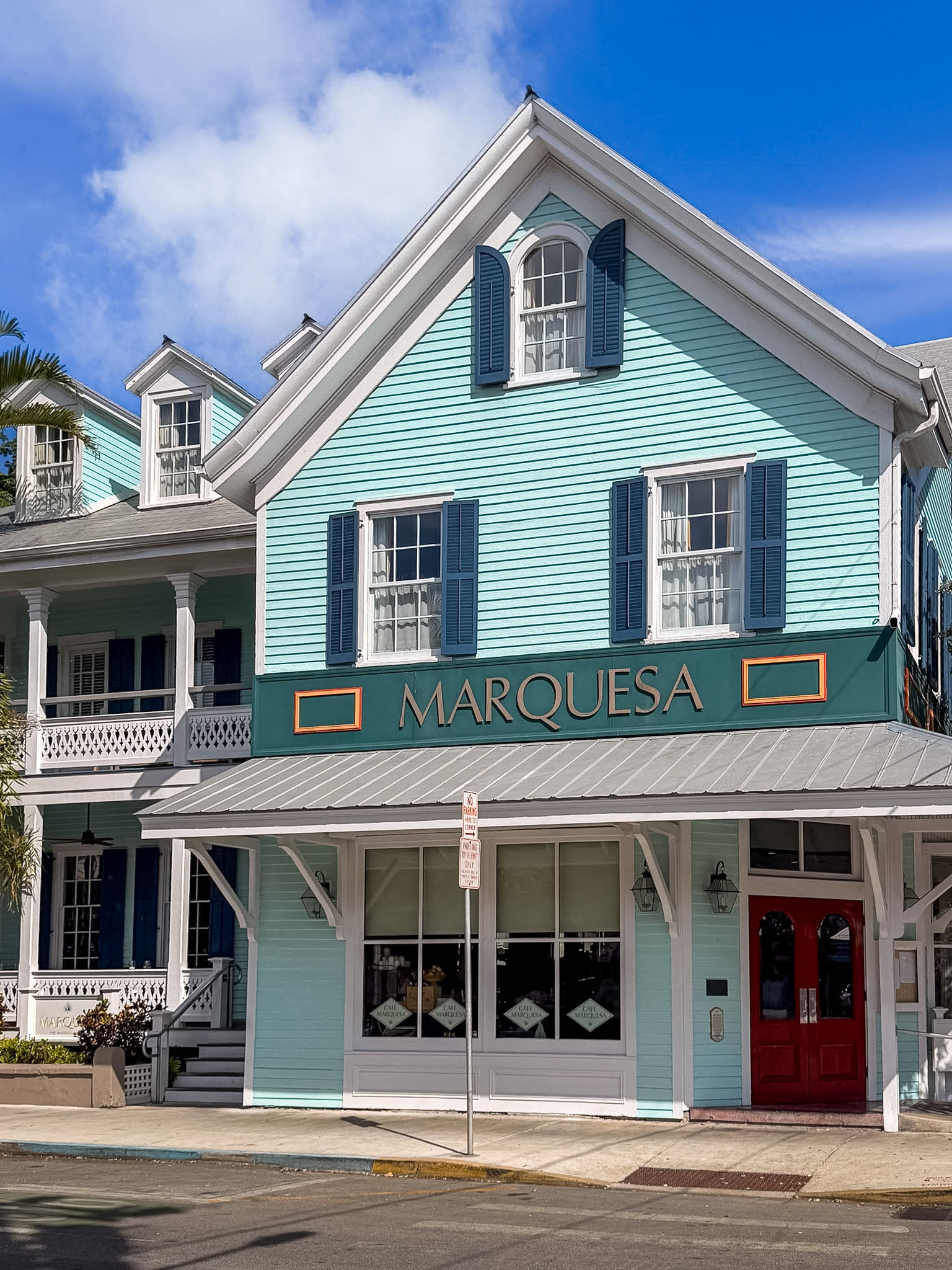Café Marquesa Key West menu with seafood and Southern-inspired dishes