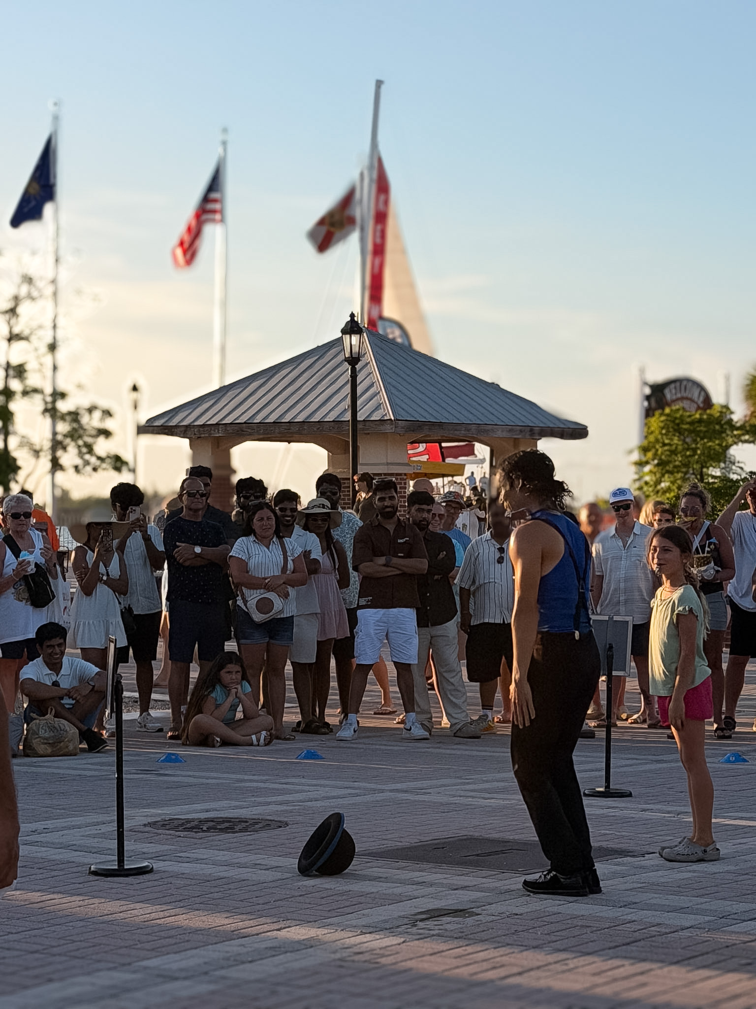 Things to do in Key West at night during sunset at Mallory Square