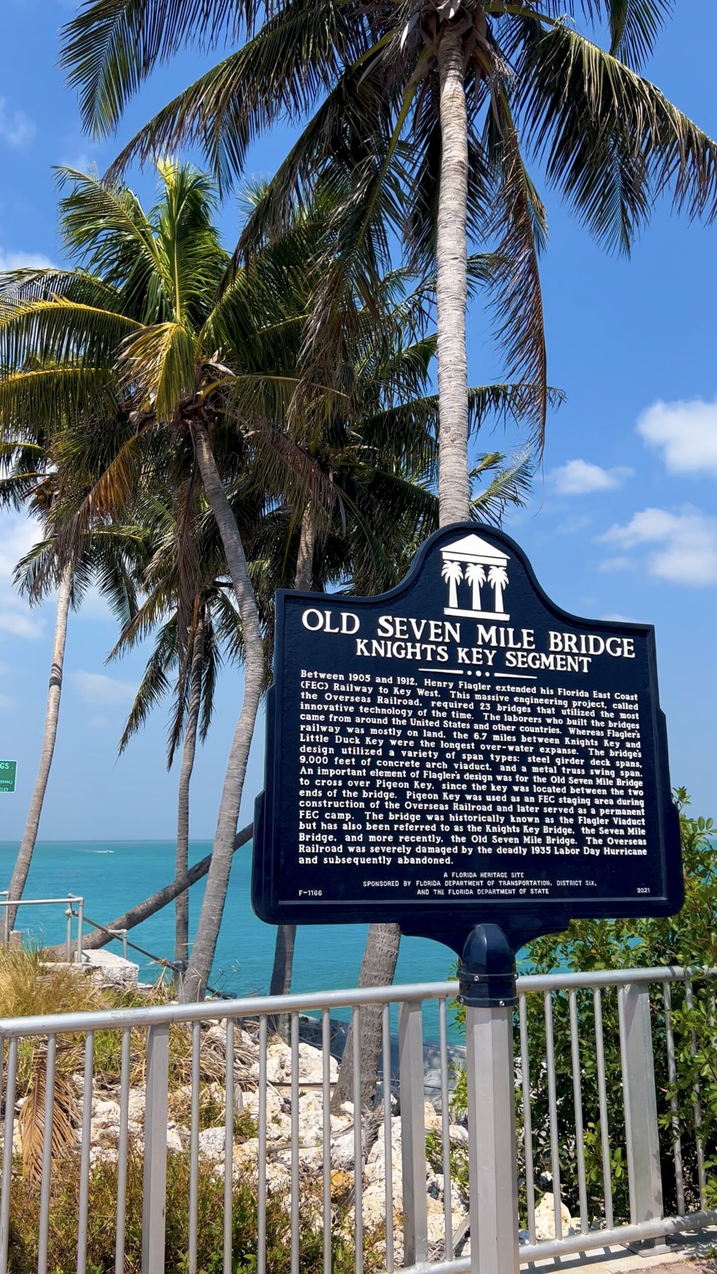 Seven Mile Bridge views from the Overseas Highway in the Florida Keys