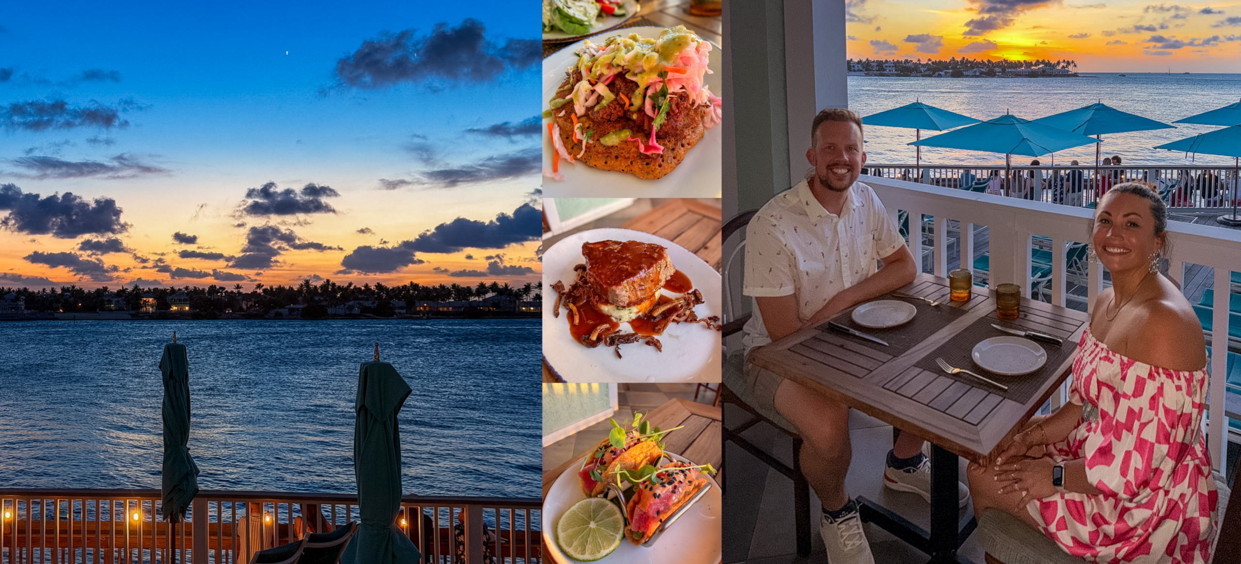 Best sunset dinner spots in Key West from the waterfront near Ocean Key Resort