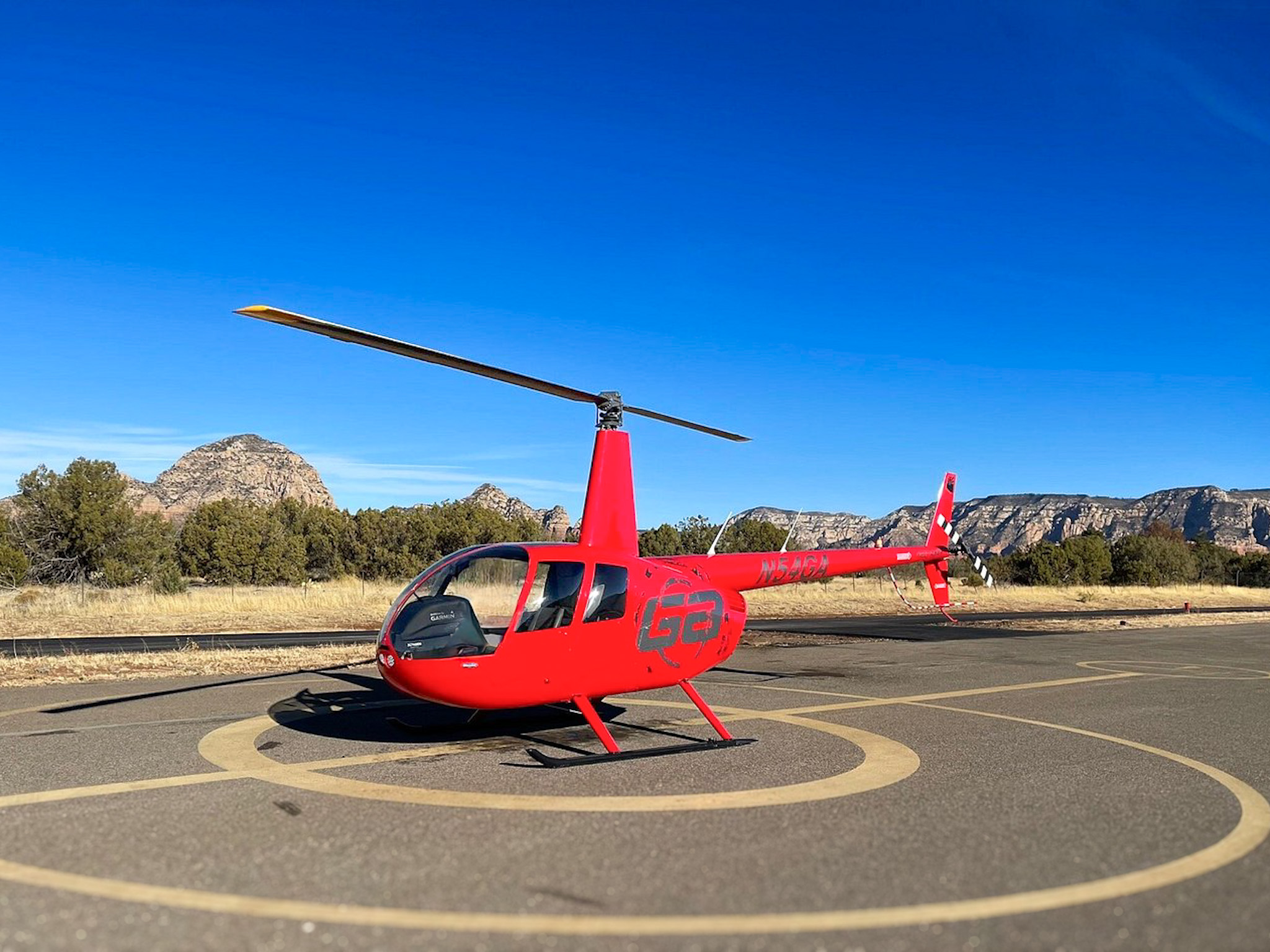 helicopter tour for the best things to do in Sedona
