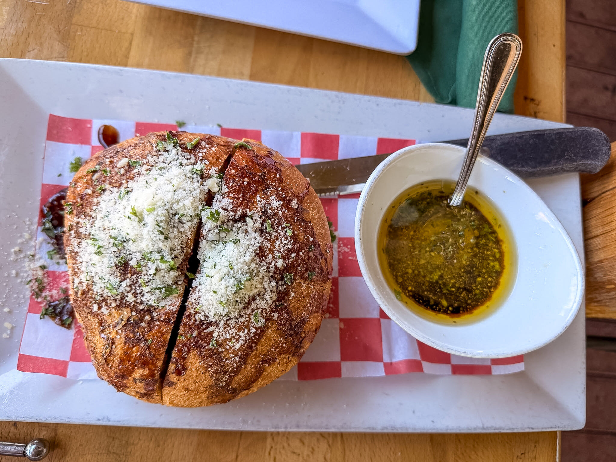 House-made bread served at Hideaway House restaurant in Sedona